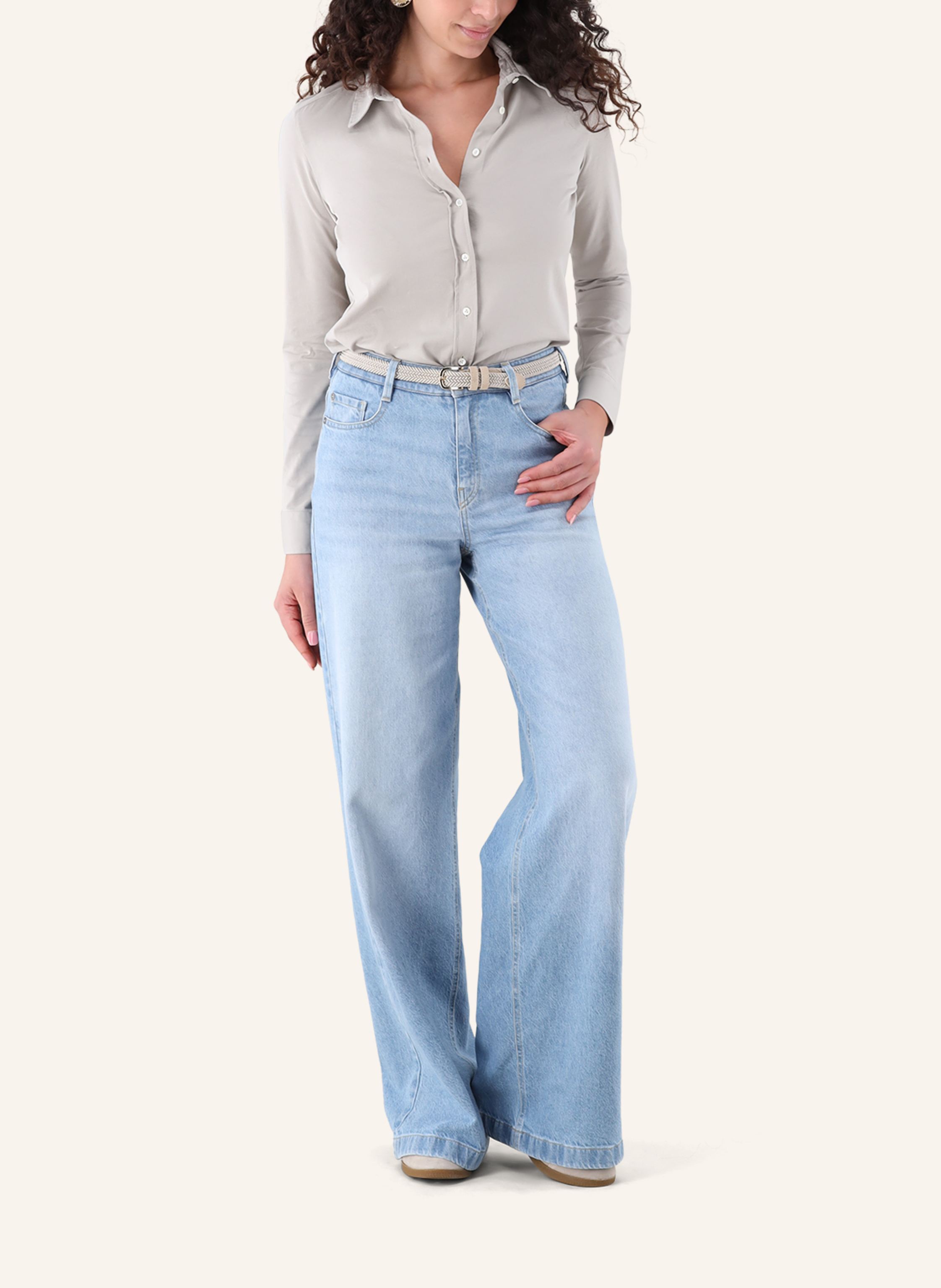 Thumbnail - Van Laack Bluse Modern Fit braun