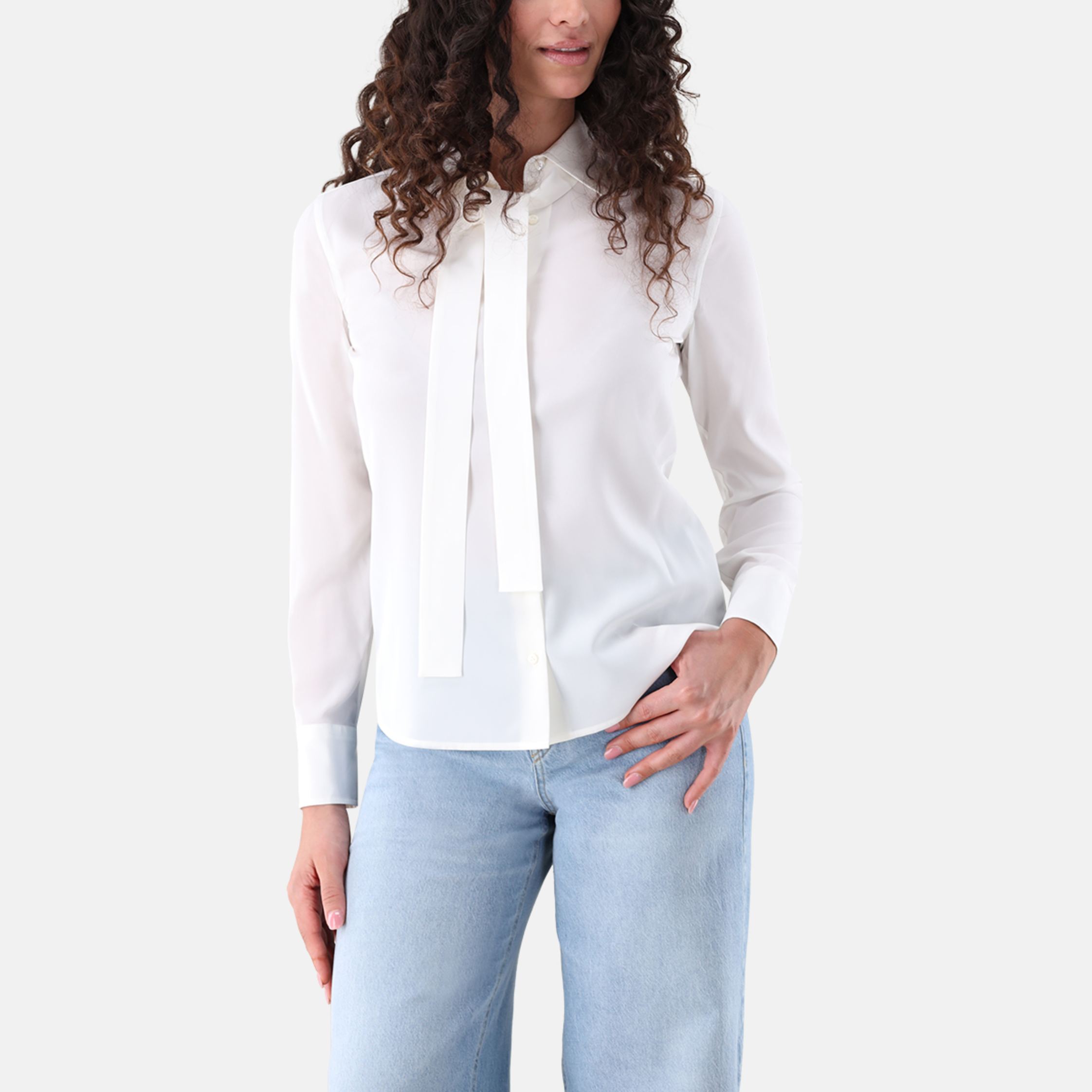 Thumbnail - Van Laack Bluse Modern Fit beige