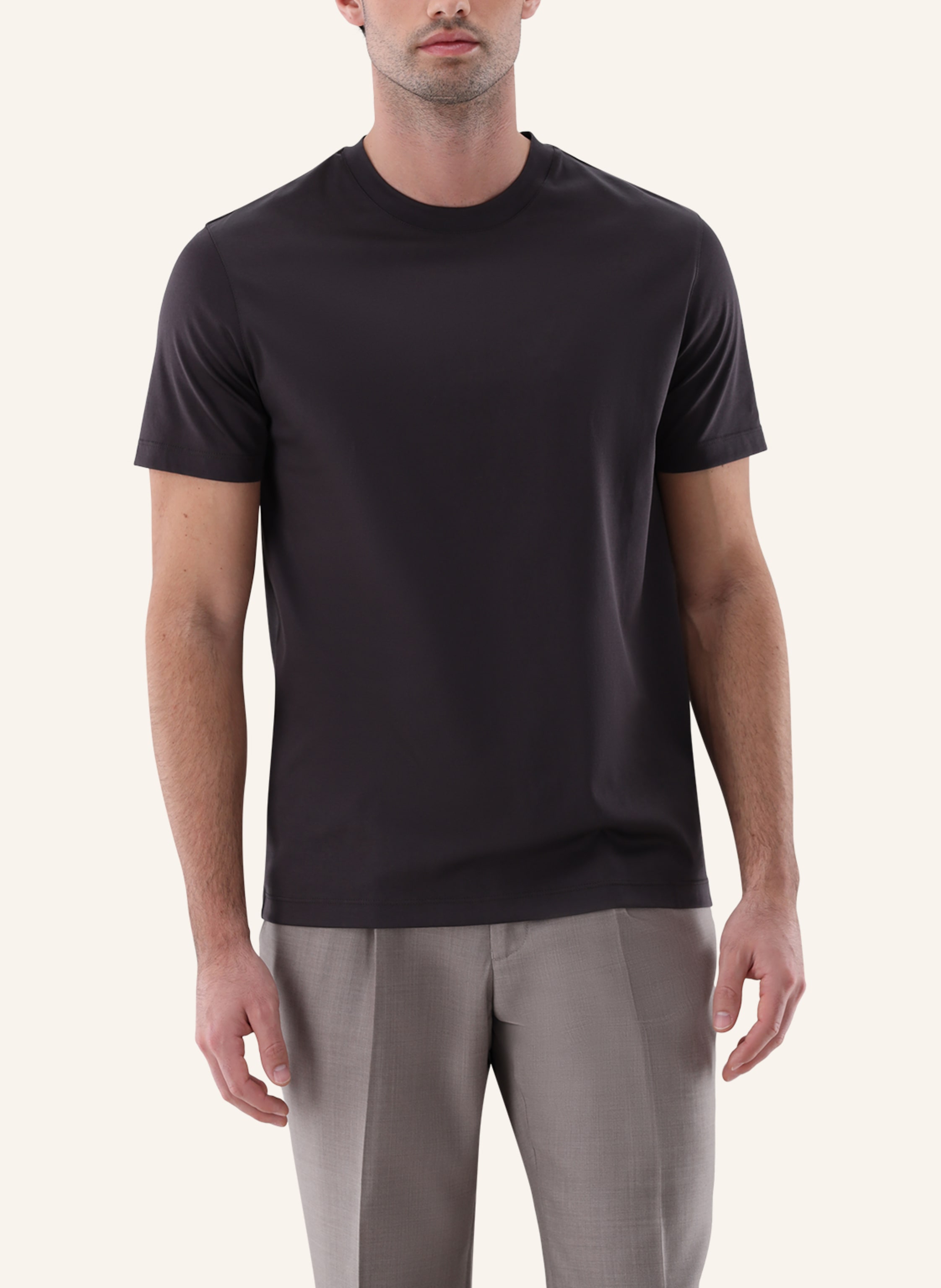 Thumbnail - Van Laack T-Shirt Polo beige