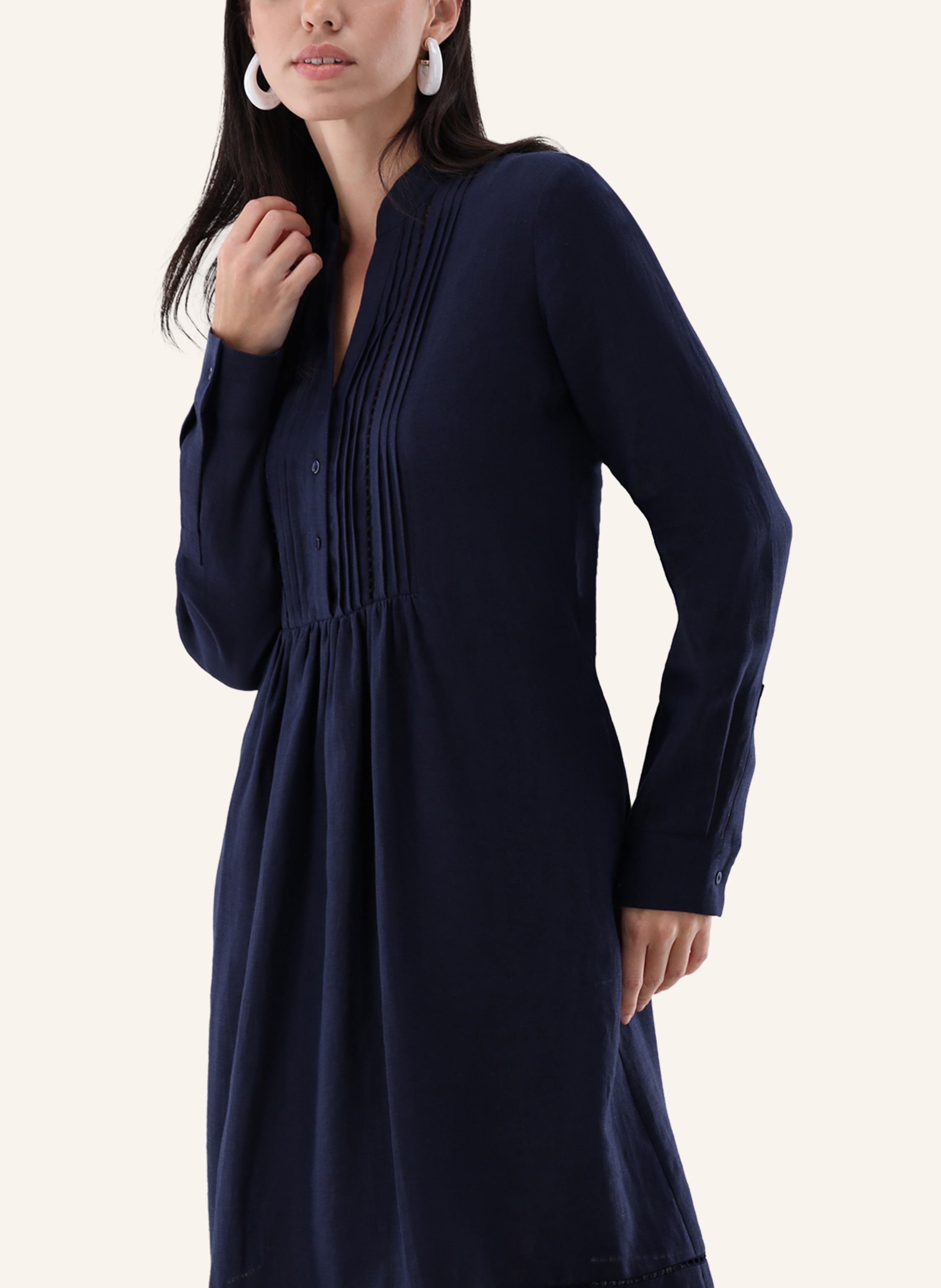 Thumbnail - Van Laack Kleid Modern Fit blau