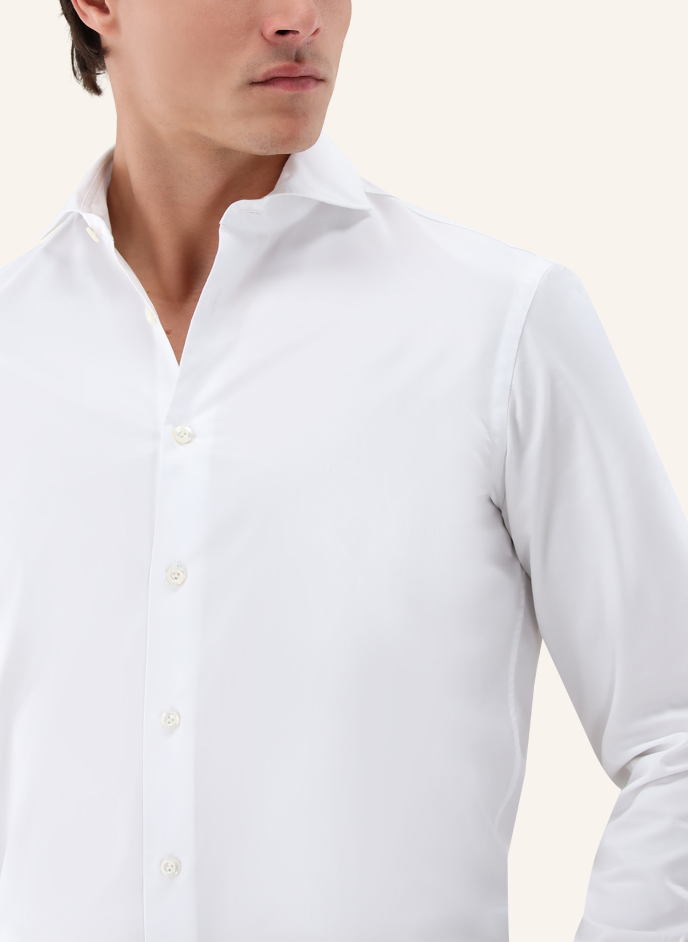 Thumbnail - Van Laack Hemd Slim Fit weiss