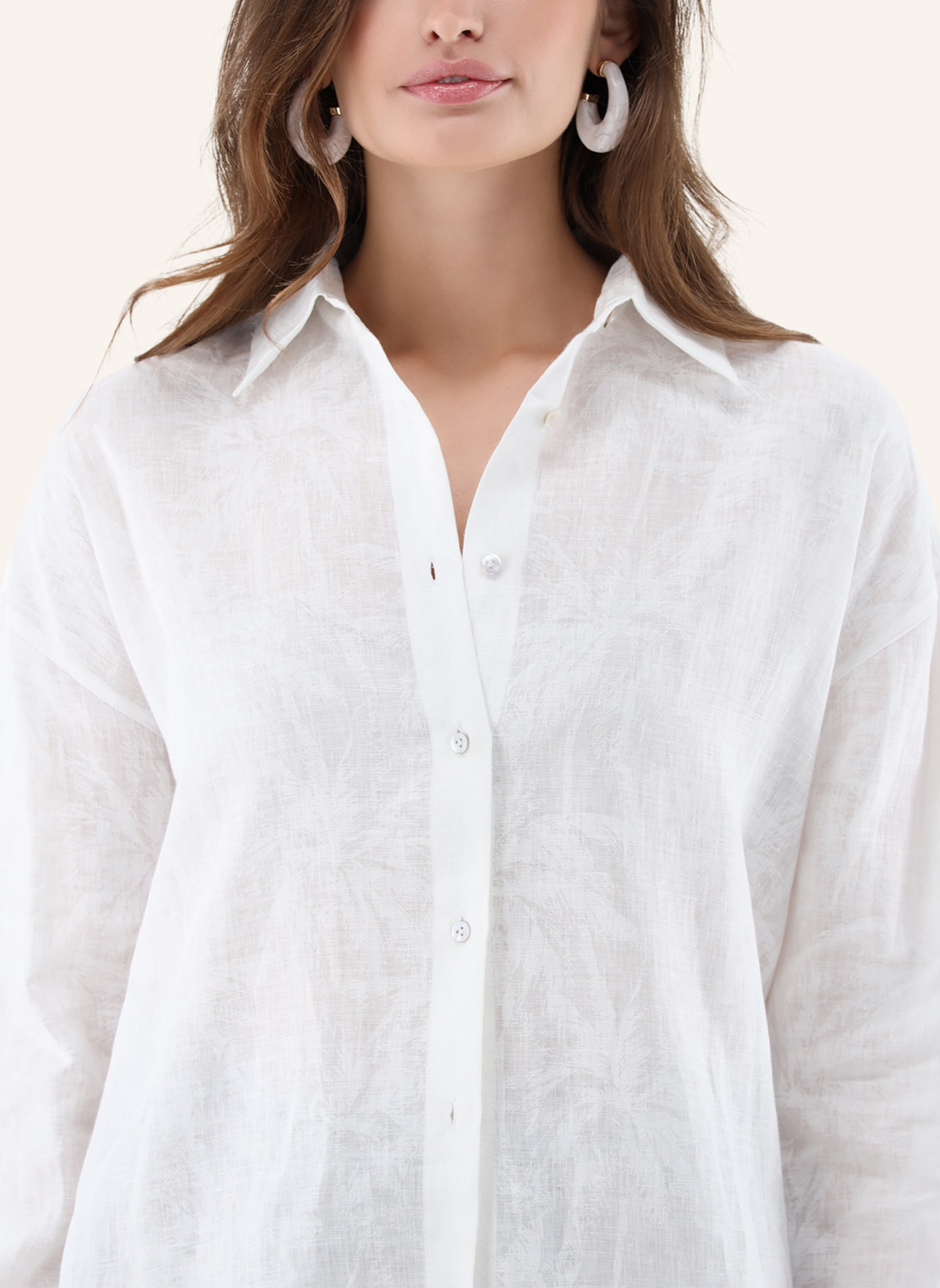 Thumbnail - Van Laack Bluse Modern Fit weiss