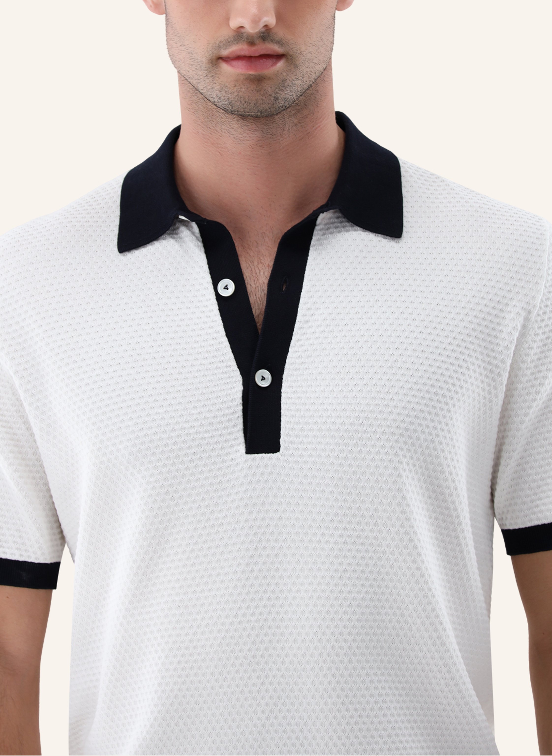 Thumbnail - Van Laack Poloshirt beige