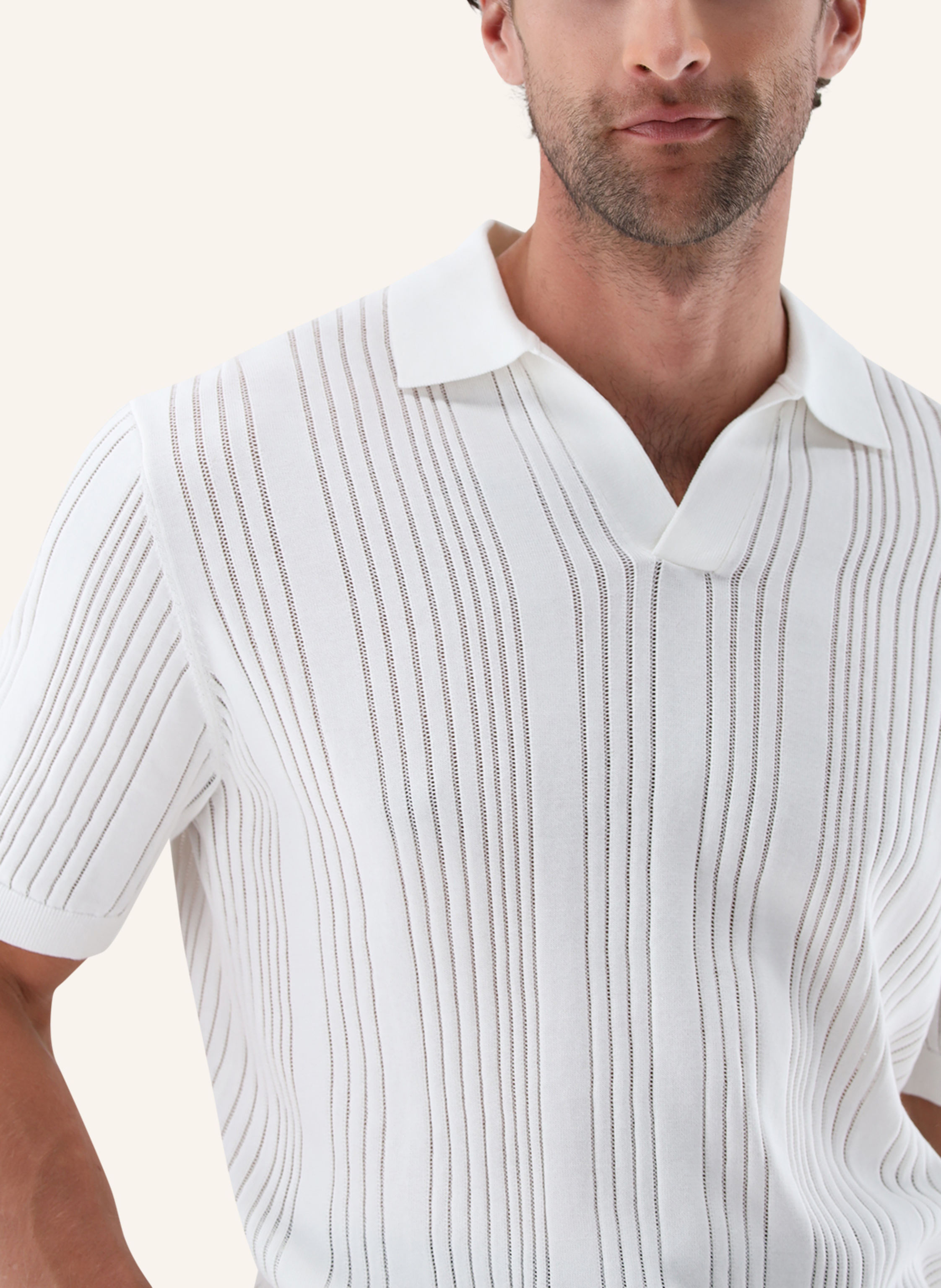 Thumbnail - Van Laack Poloshirt beige