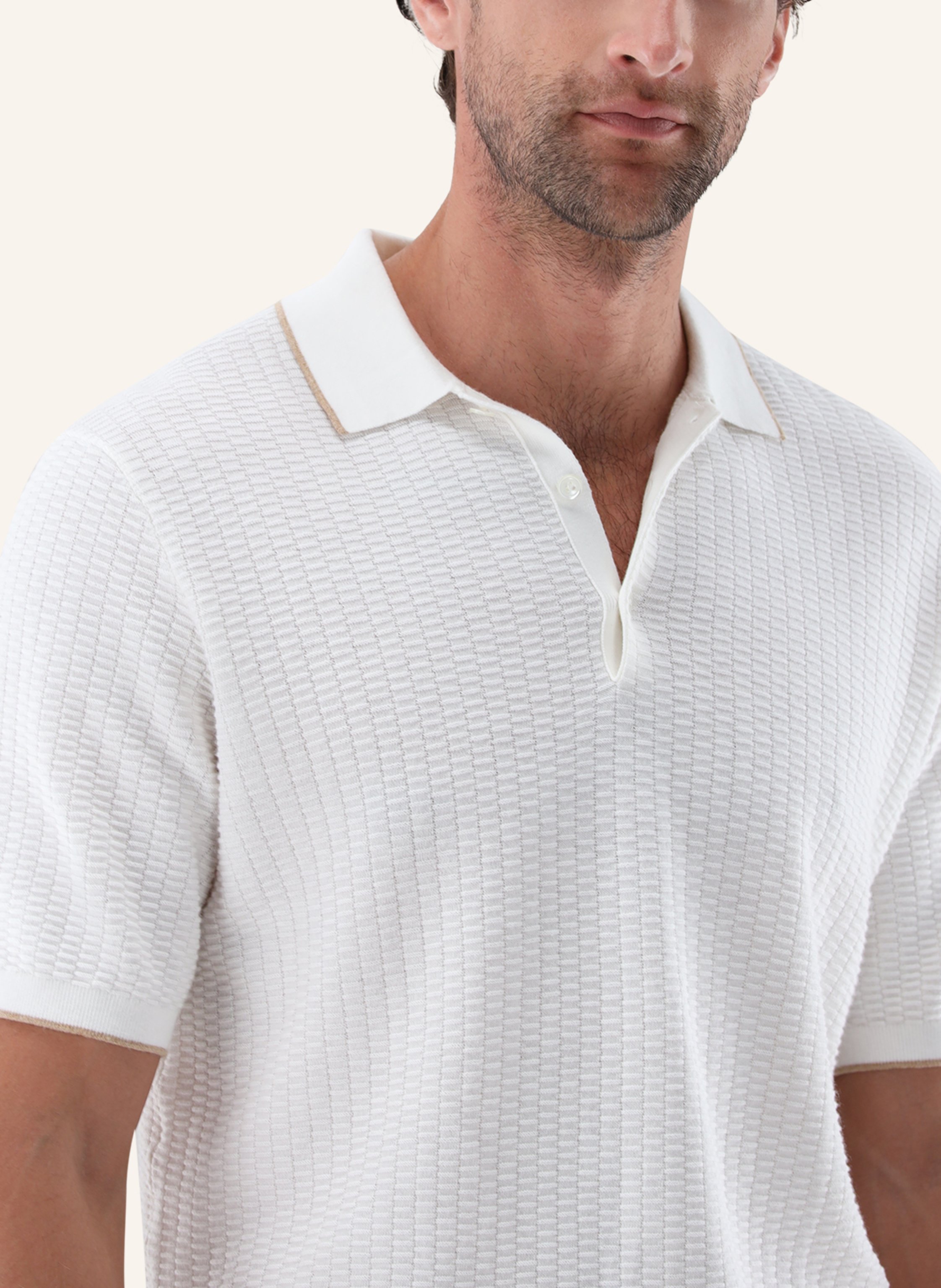 Thumbnail - Van Laack Poloshirt beige