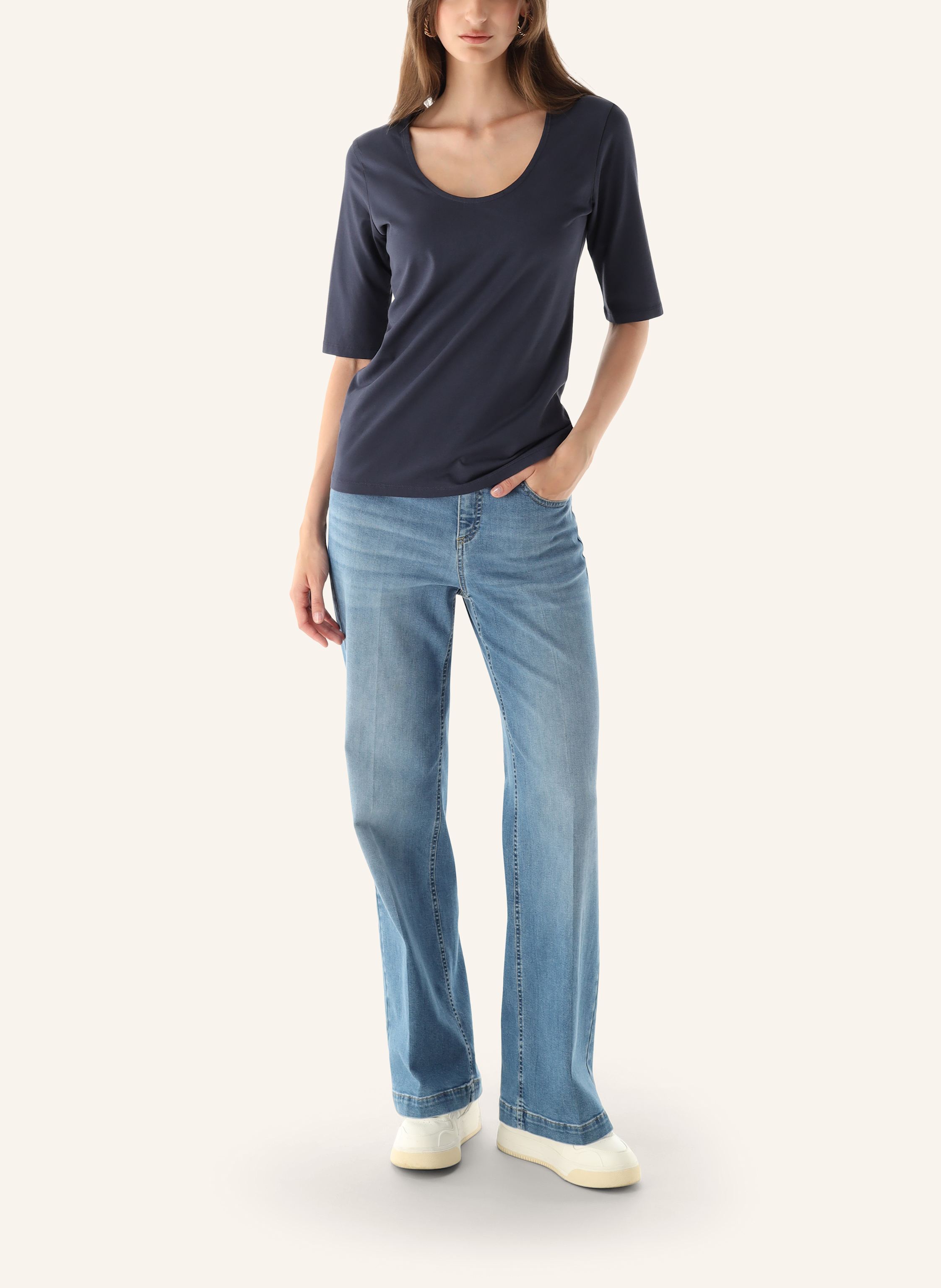 Thumbnail - Van Laack T-Shirt Modern Fit blau