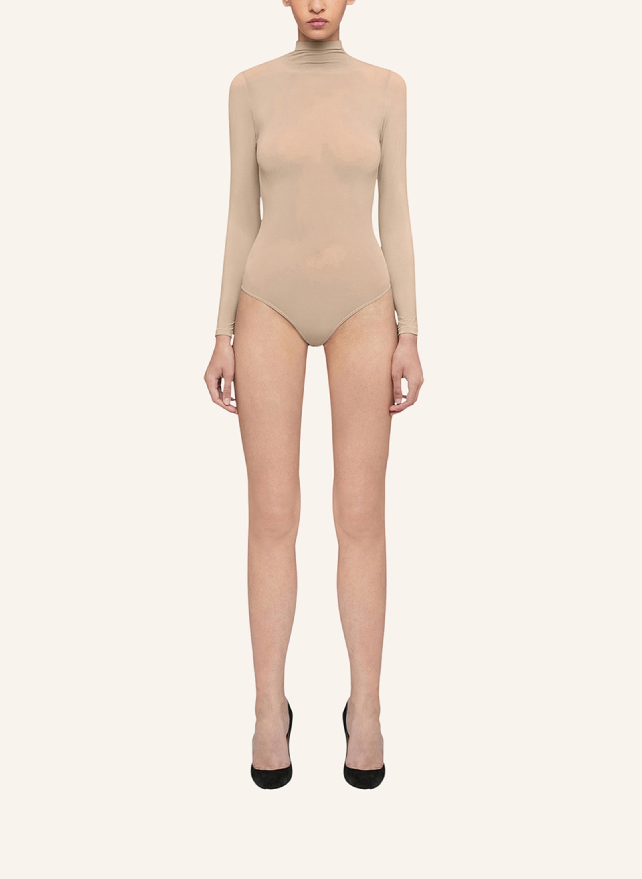 Thumbnail - Wolford Body Buenos Aires String Body beige