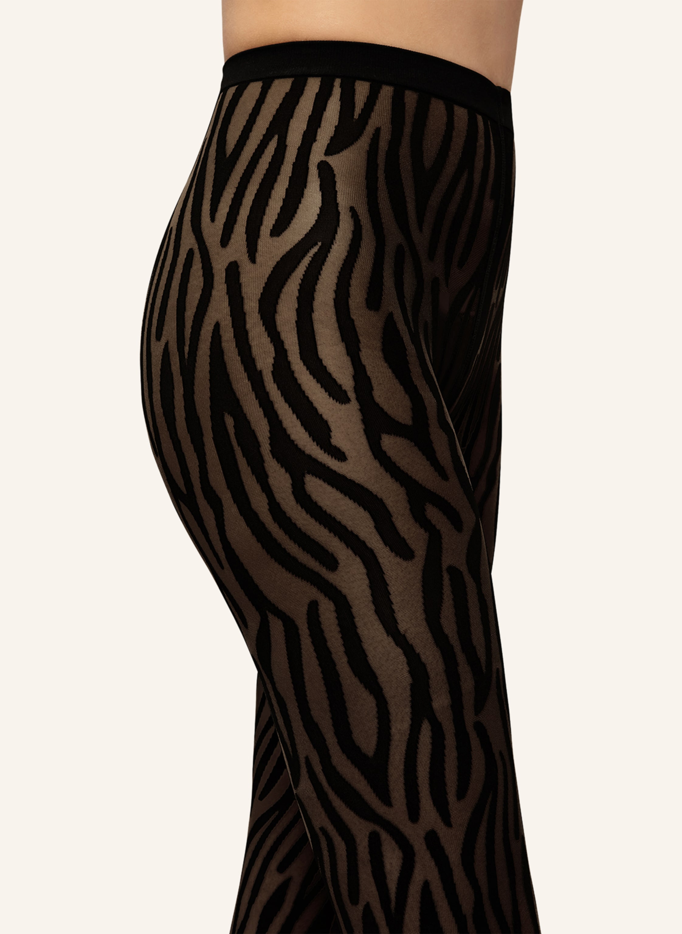 Thumbnail - Wolford Strumpfhose Wilderness Tights schwarz