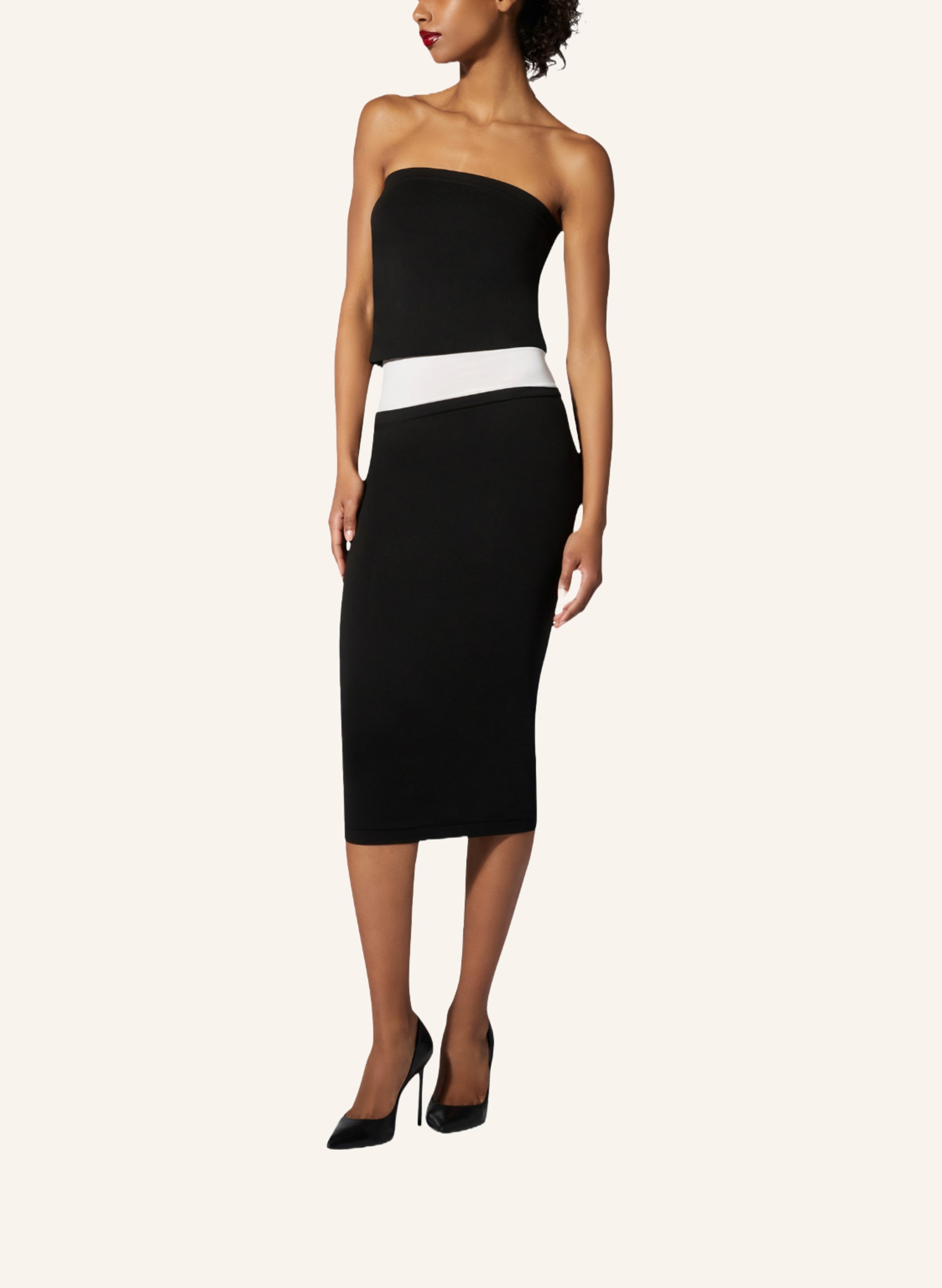 Thumbnail - Wolford Kleid Sheer Fatal Dress schwarz