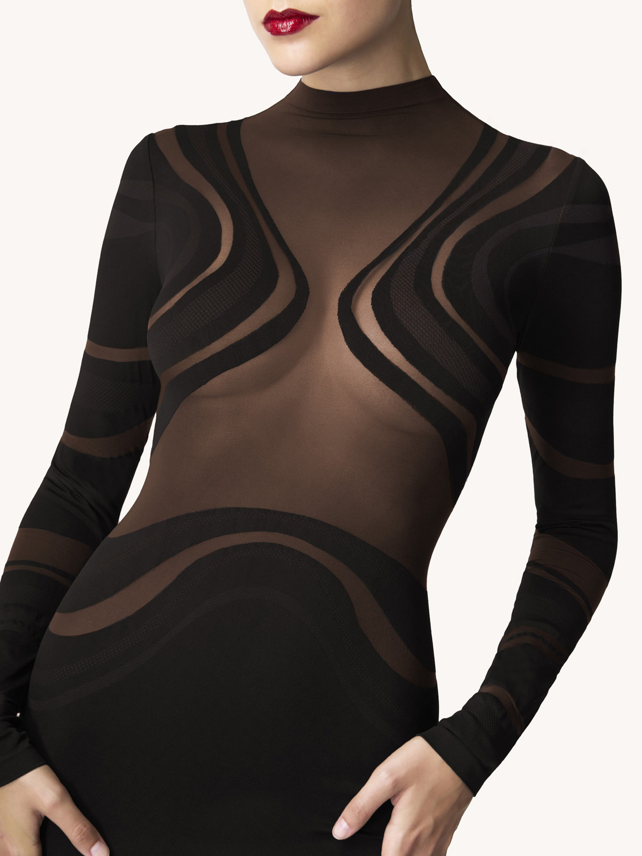 Thumbnail - Wolford Kleid Venus Dress braun