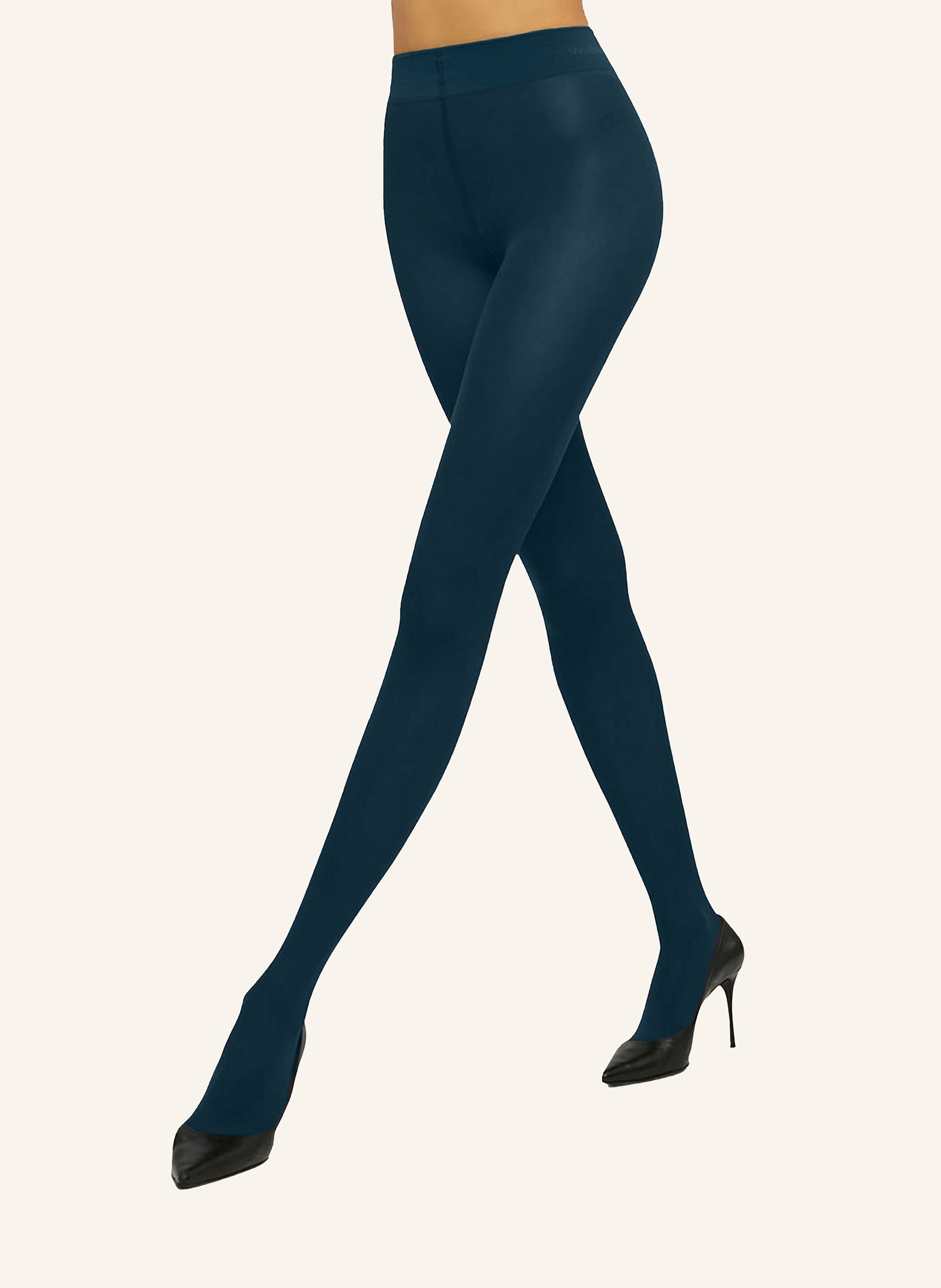 Thumbnail - Wolford Feinstrumpfhose Velvet De Luxe 66 Komfort blau