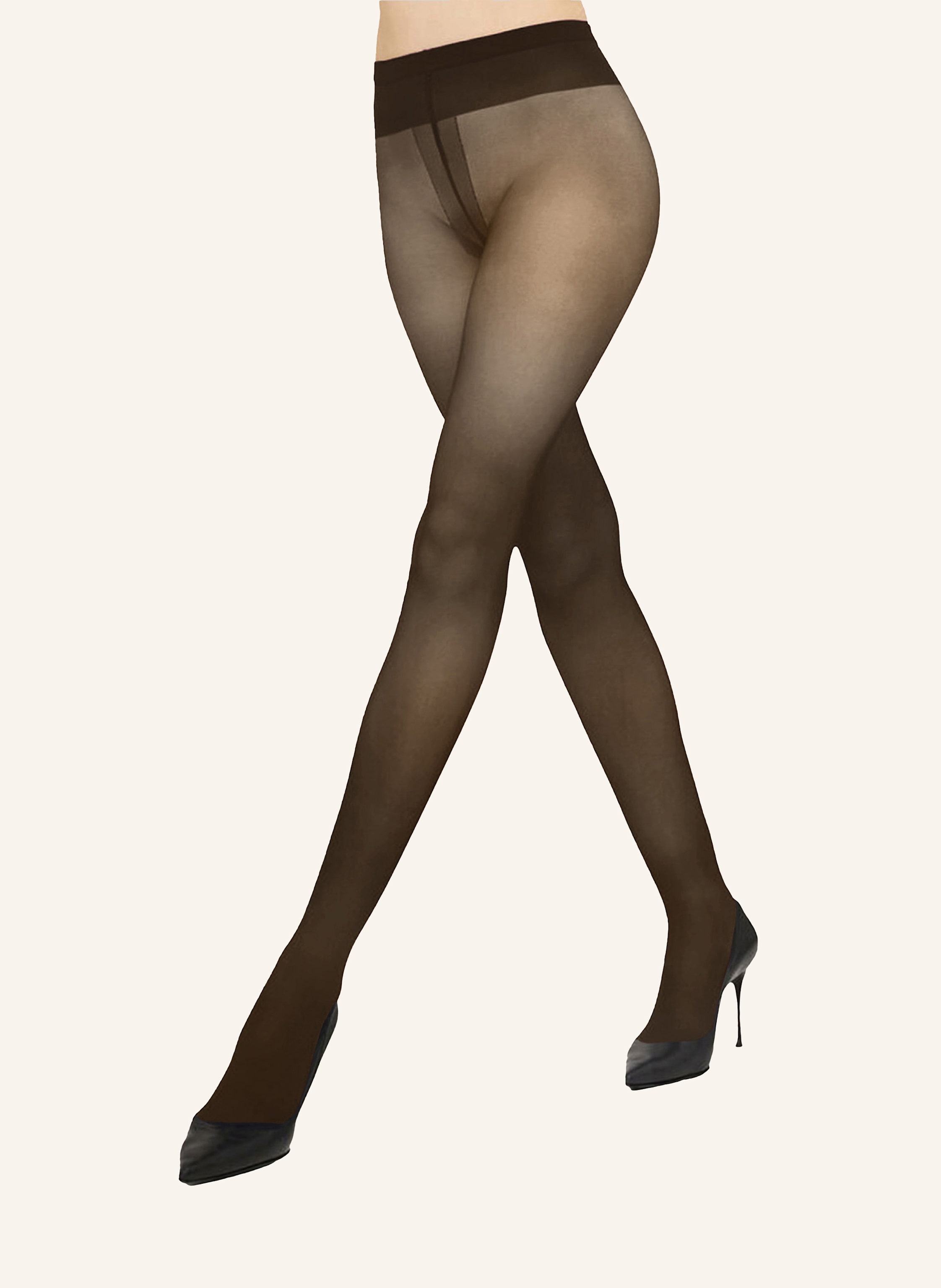 Thumbnail - Wolford Strumpfhose Individual 20 Tights braun