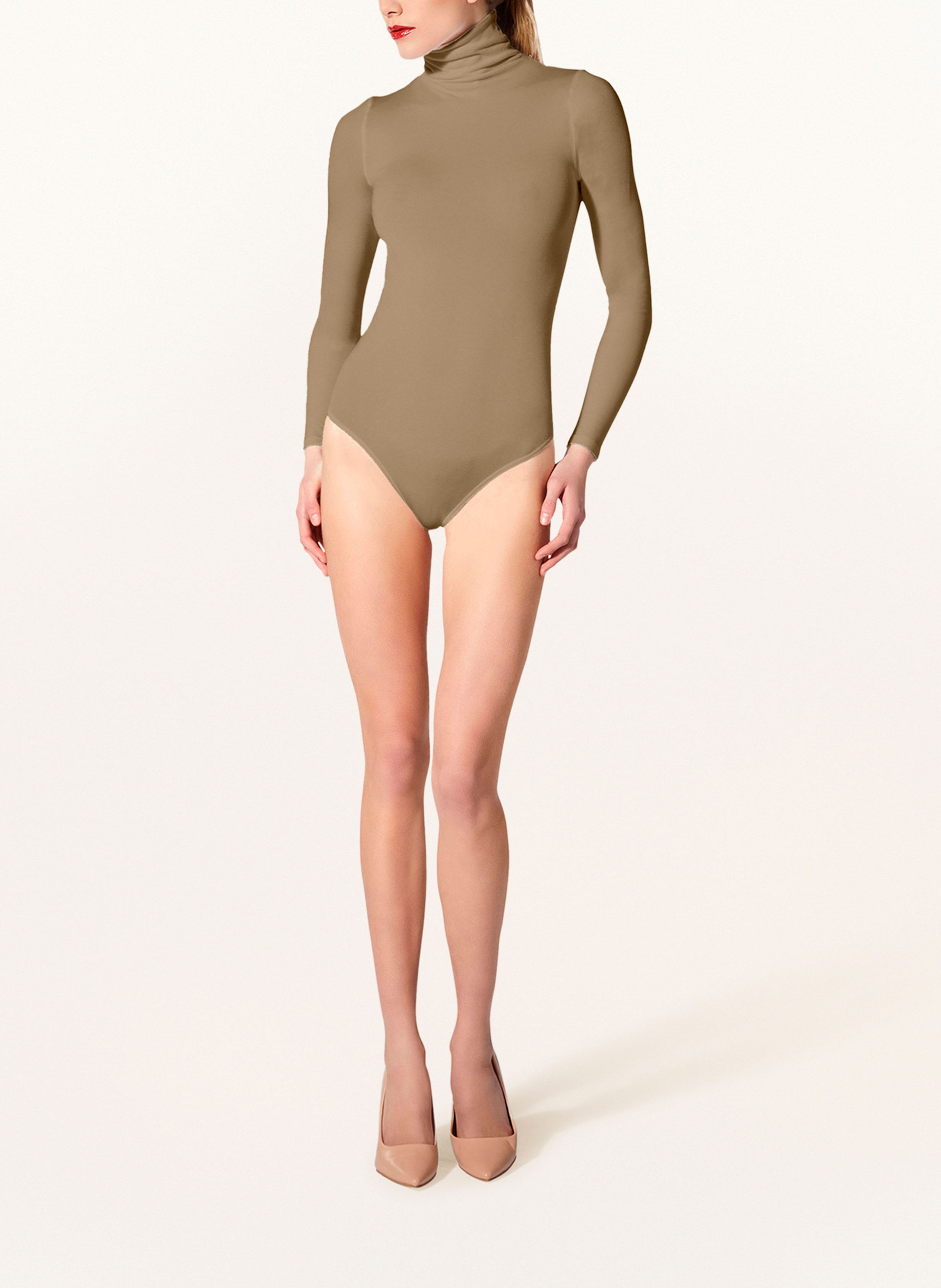 Thumbnail - Wolford Body Colorado String Body beige