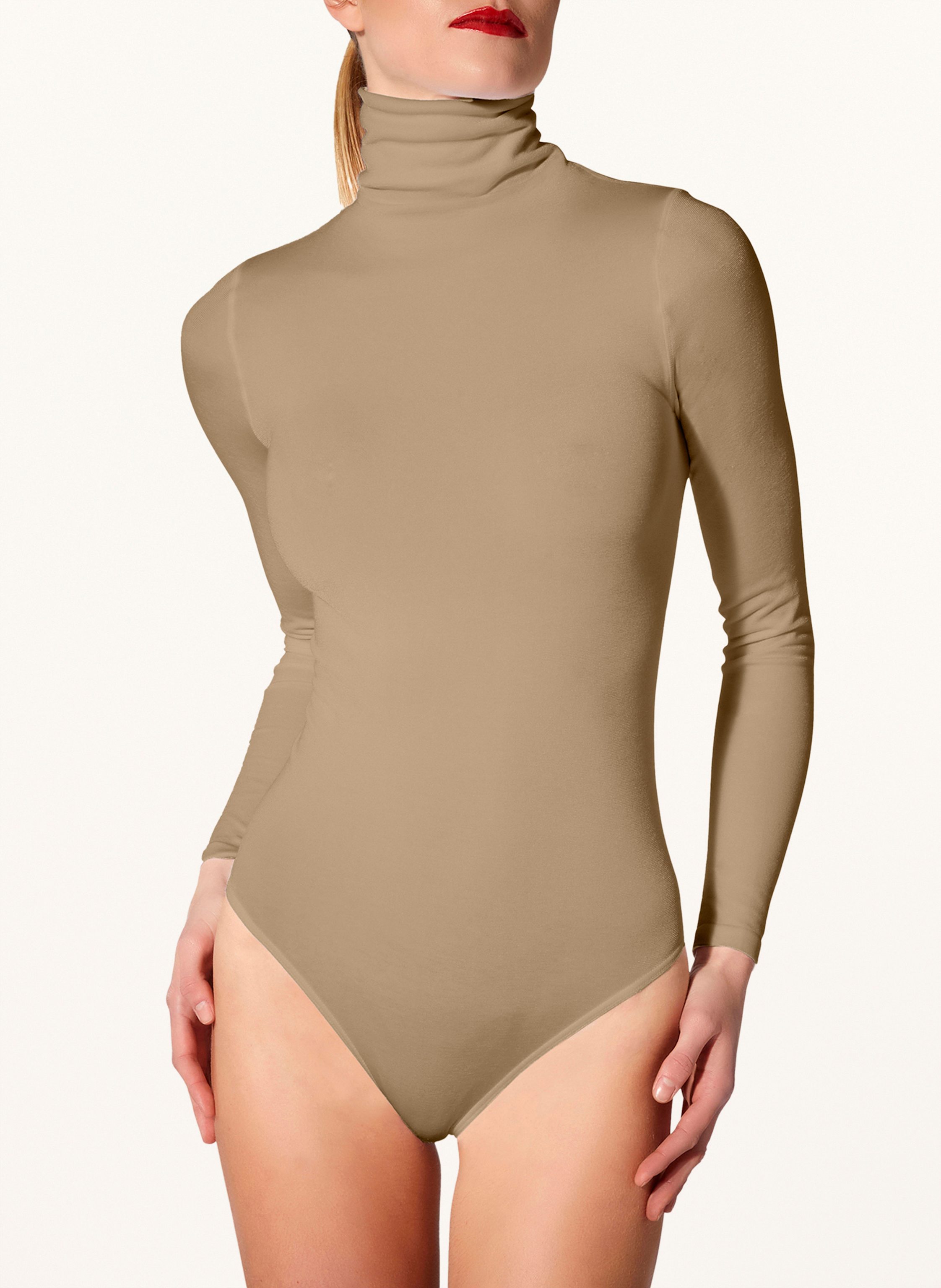 Thumbnail - Wolford Body Colorado String Body beige