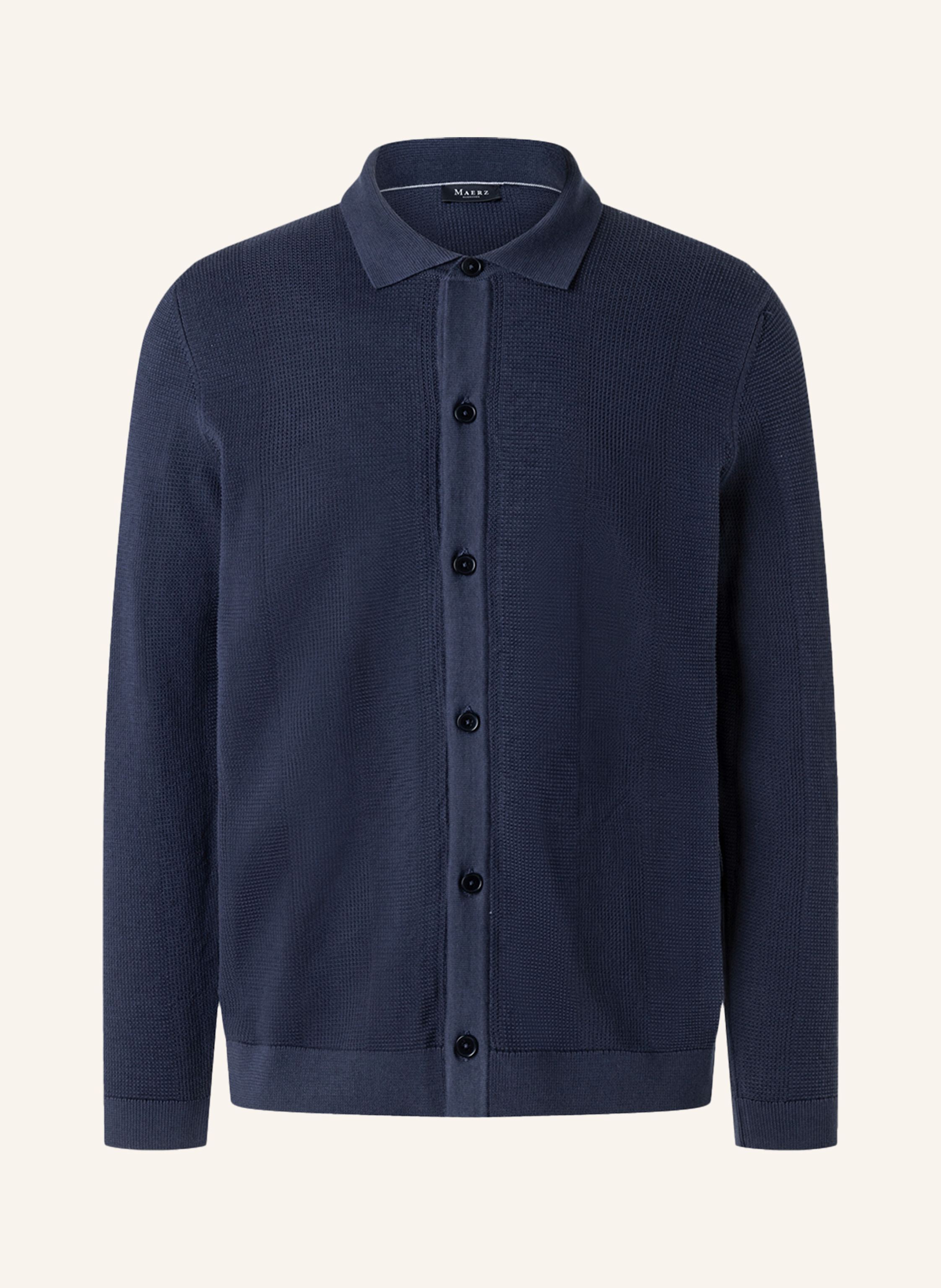 Maerz Muenchen Strickjacke 550201 blau