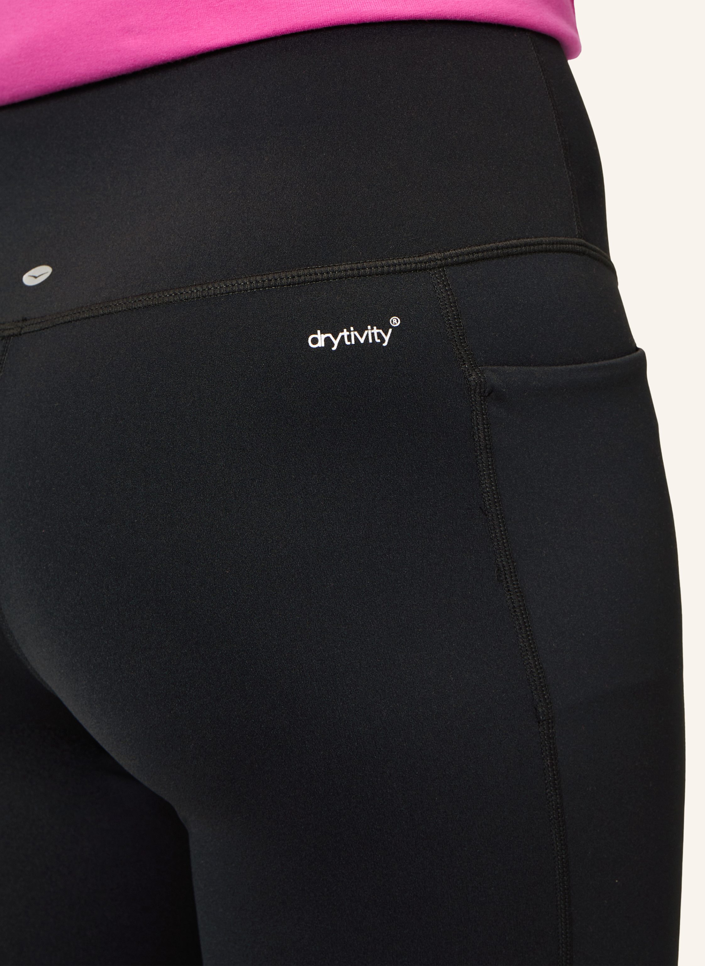 Thumbnail - Venice Beach Tights Camelia schwarz