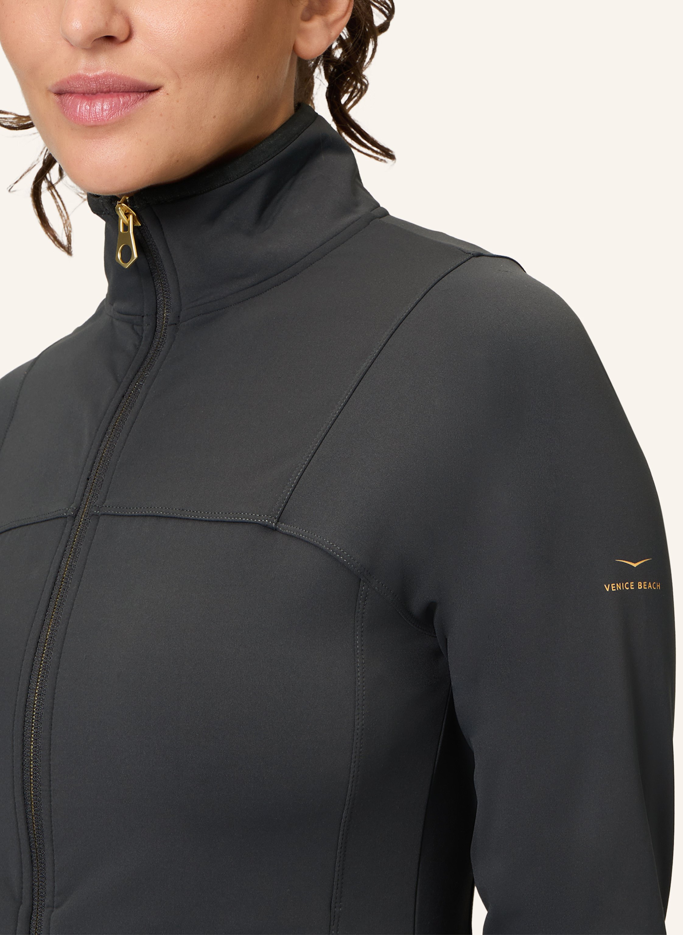 Thumbnail - Venice Beach Trainingsjacke Beven grau