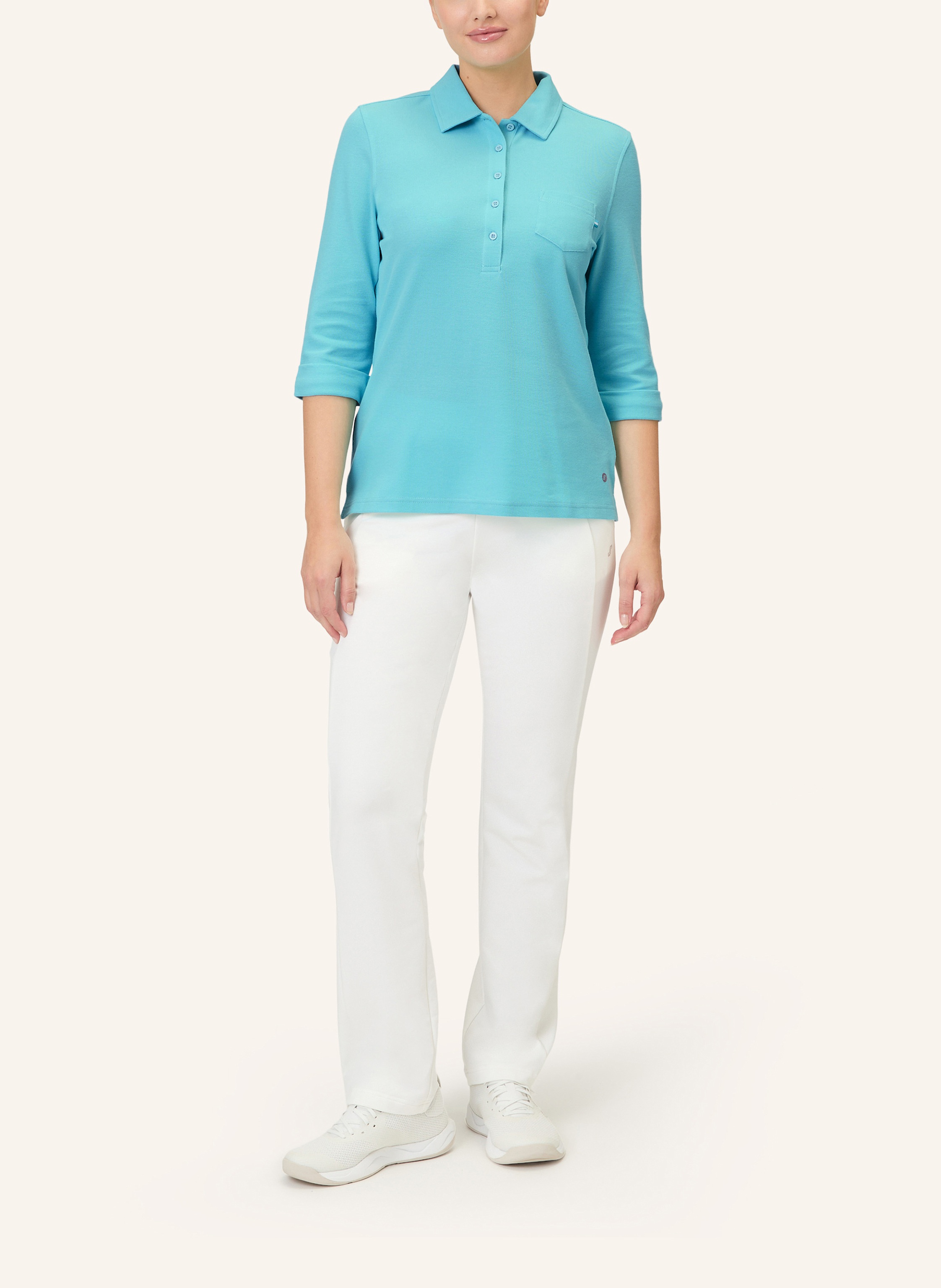 Thumbnail - Joy Sportswear Piqué-Poloshirt Gisele Mit 3/4-Arm blau