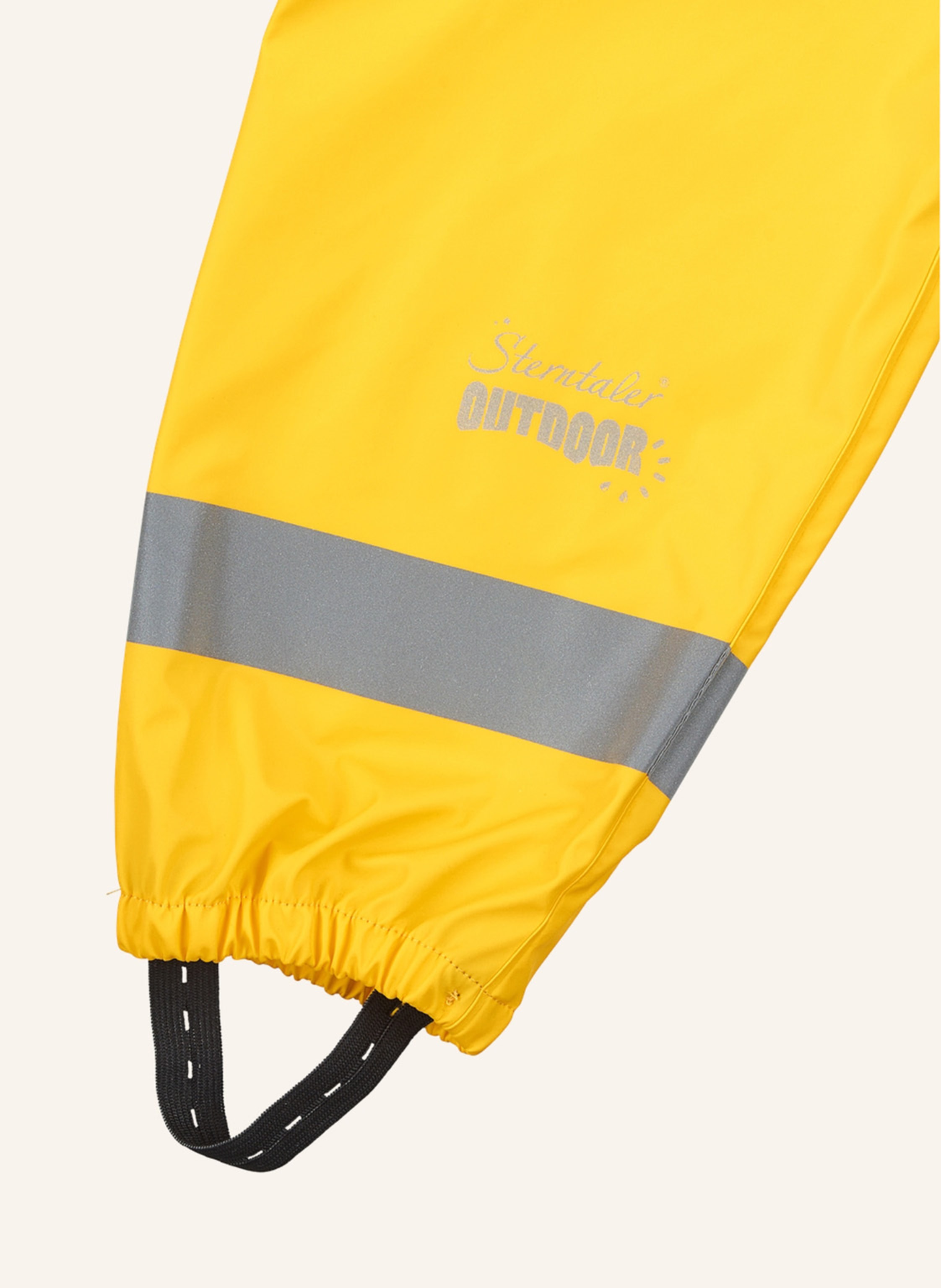 Thumbnail - Sterntaler Regenträgerhose Ungefüttert gelb