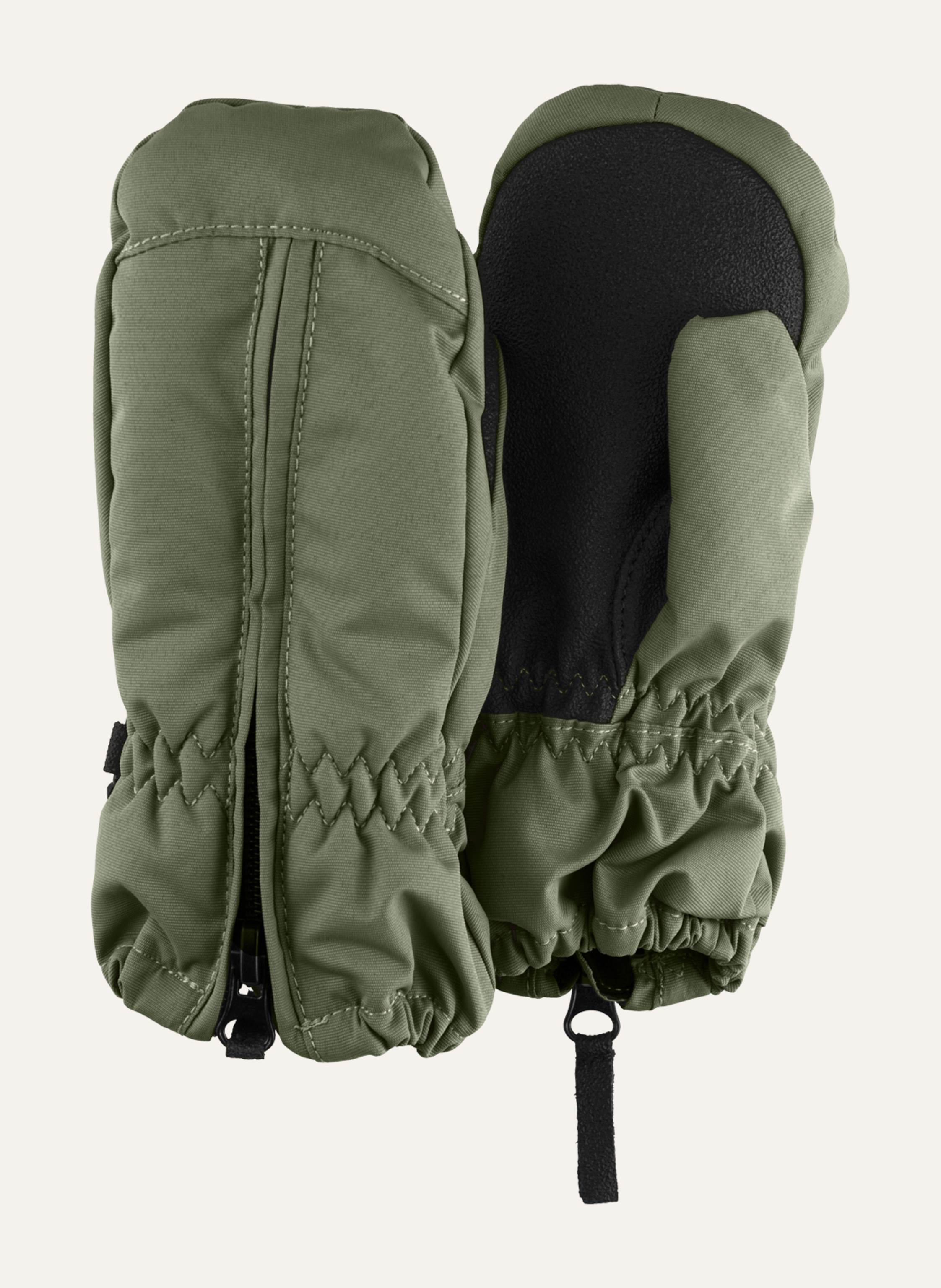 Sterntaler Fäustlinge Rips gruen