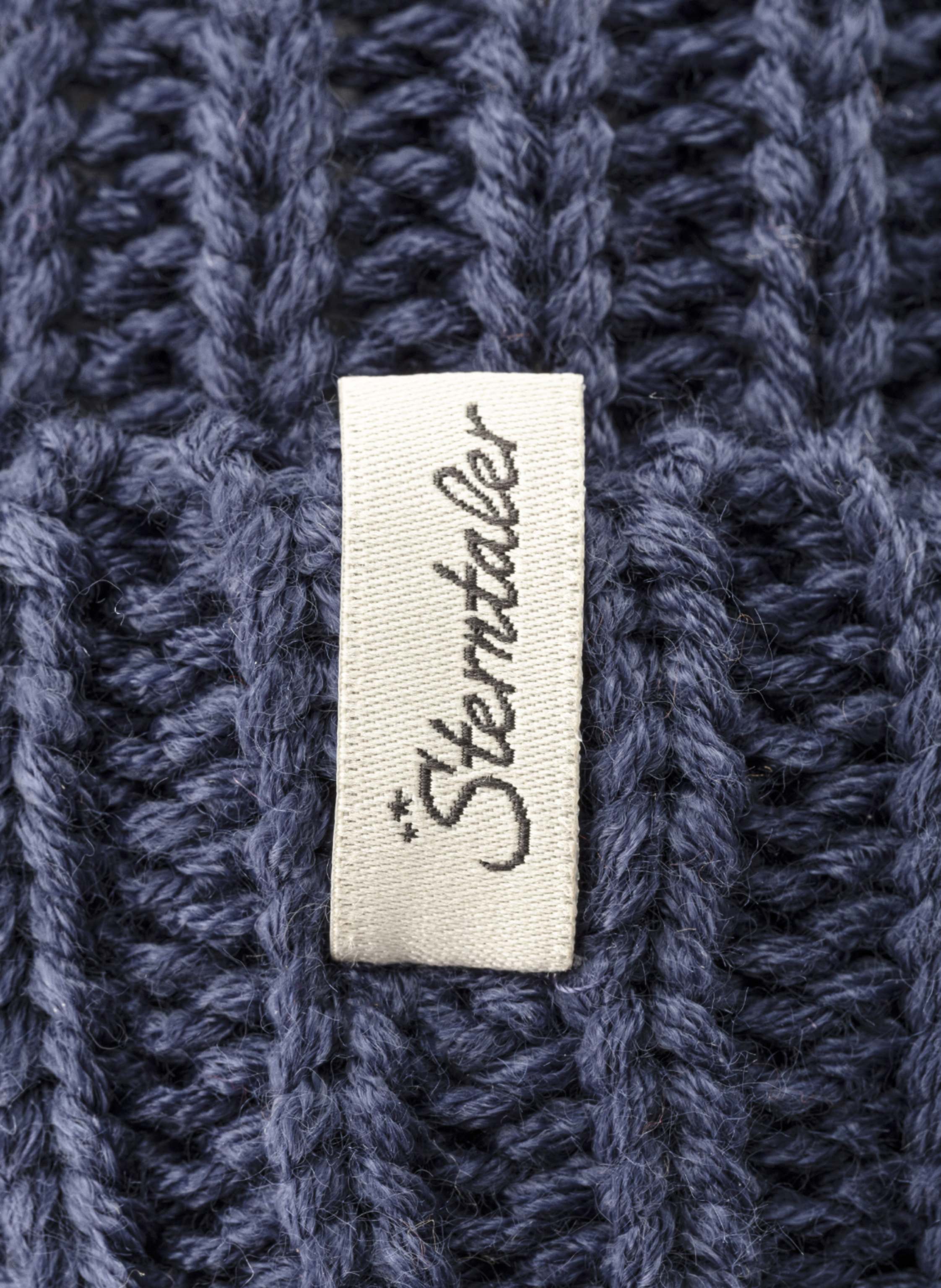 Thumbnail - Sterntaler Strickmütze Umschlag blau