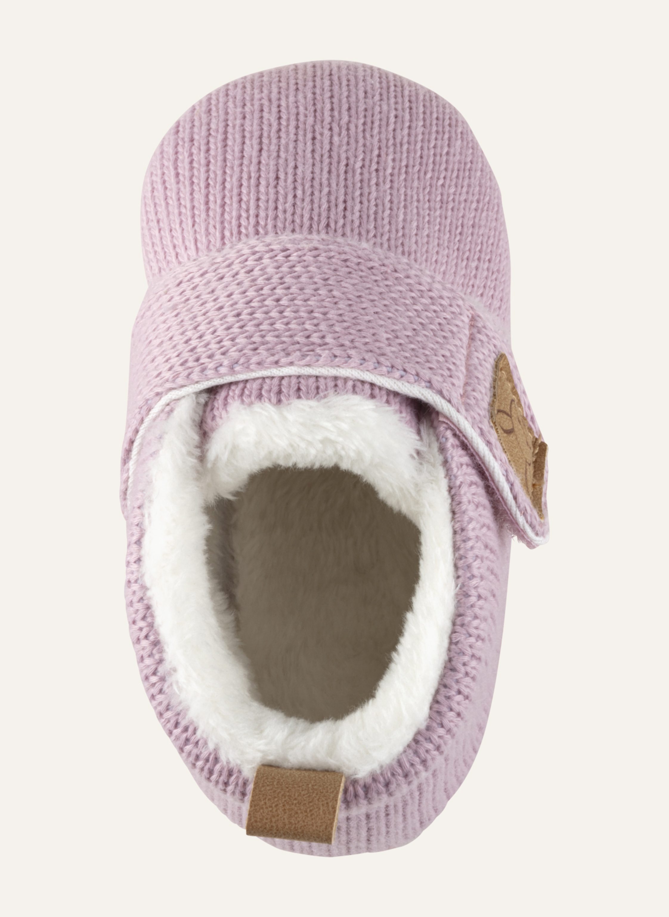 Thumbnail - Sterntaler Babykrabbelschuh Strick pink