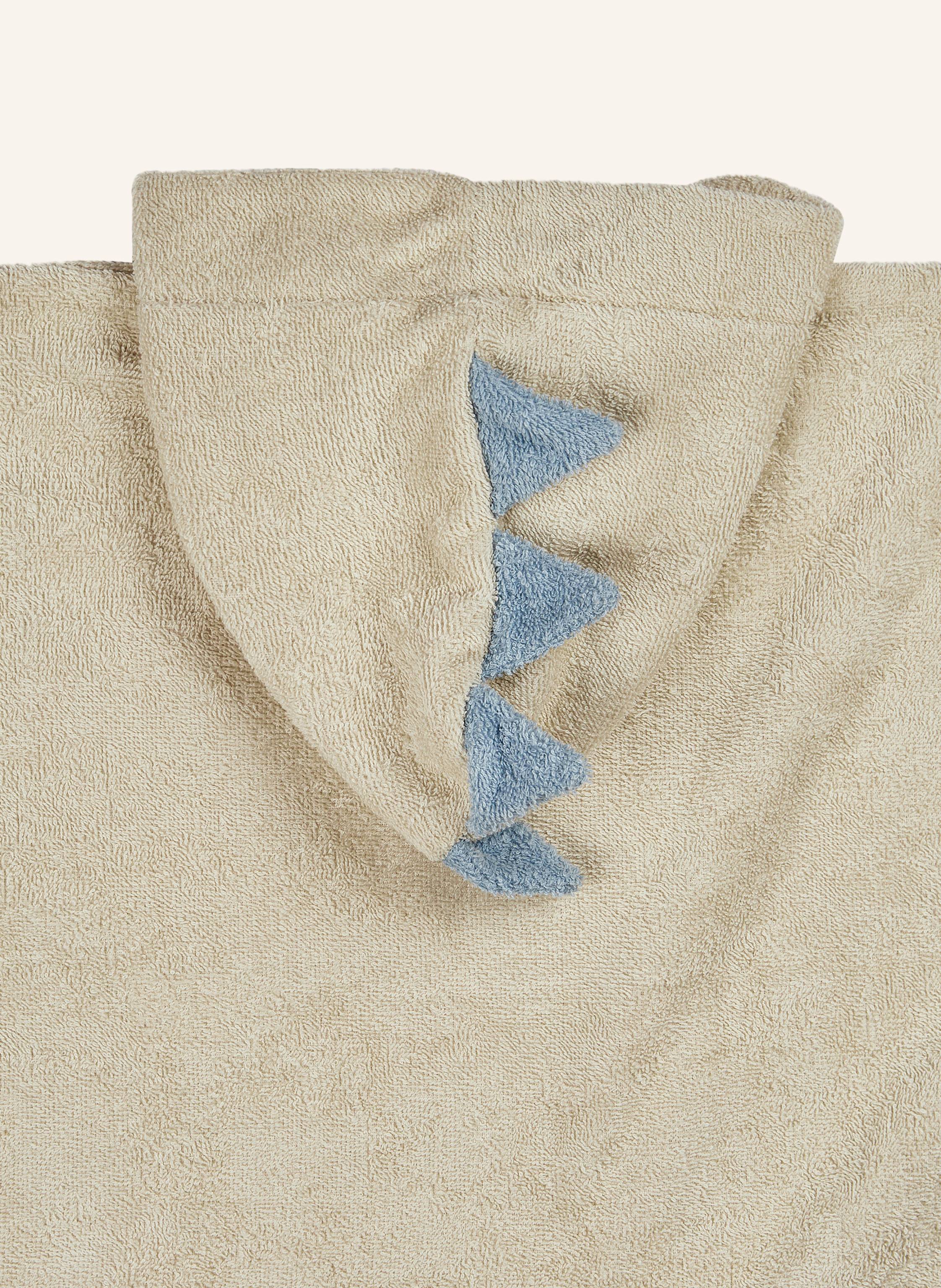 Thumbnail - Sterntaler Poncho Dino Rexi beige