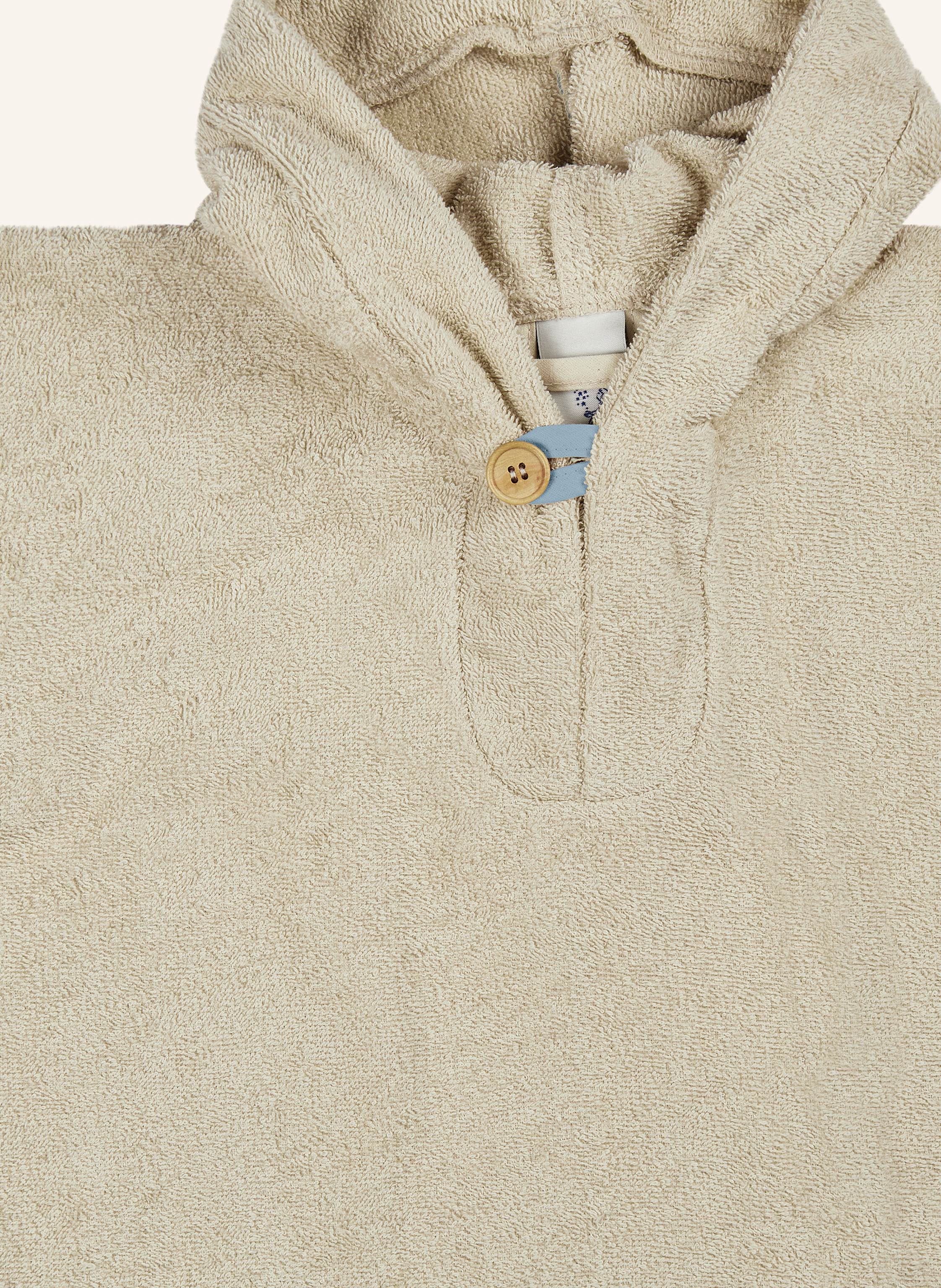 Thumbnail - Sterntaler Poncho Dino Rexi beige