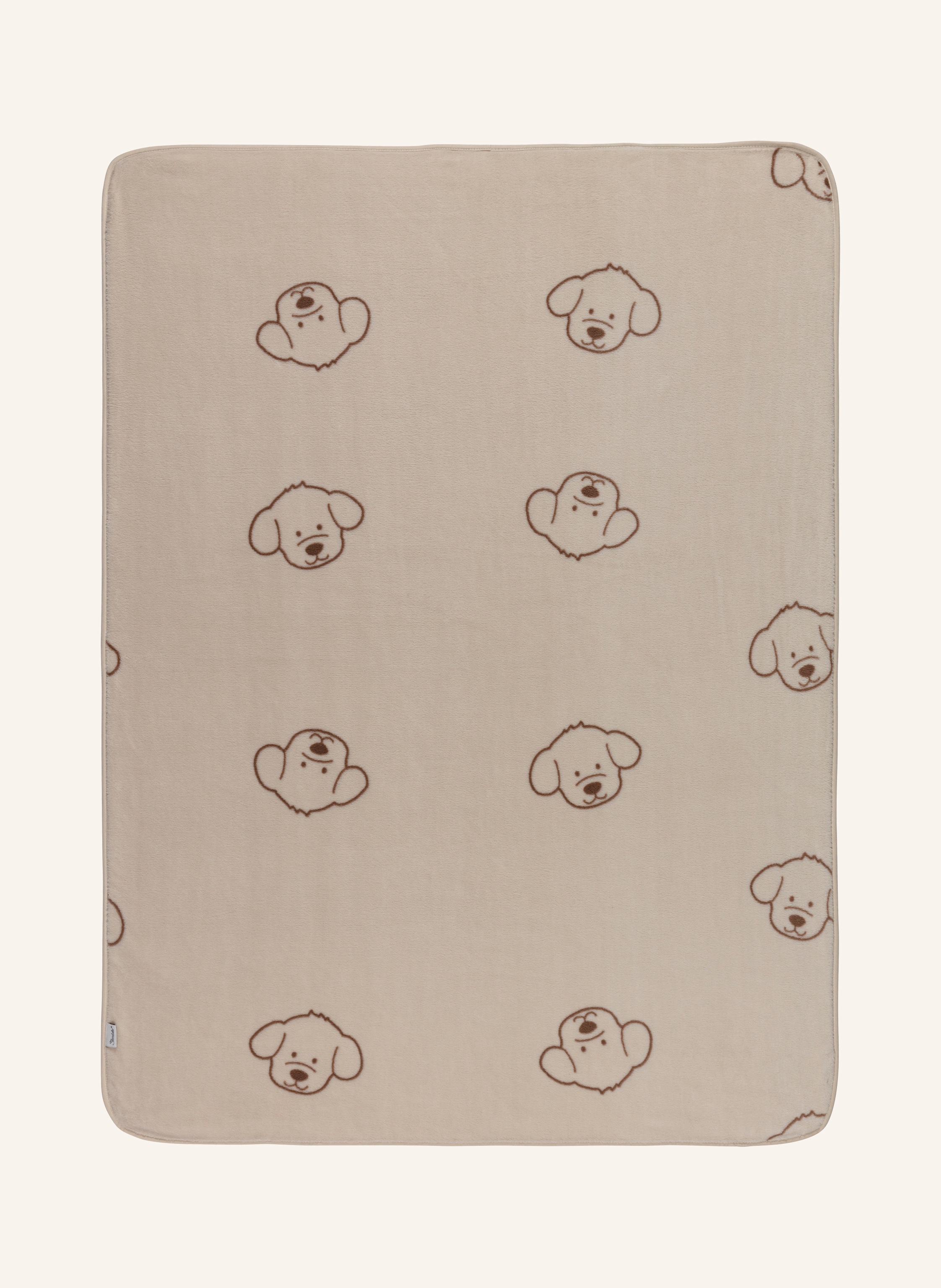 Thumbnail - Sterntaler Babydecke Bauernhof beige