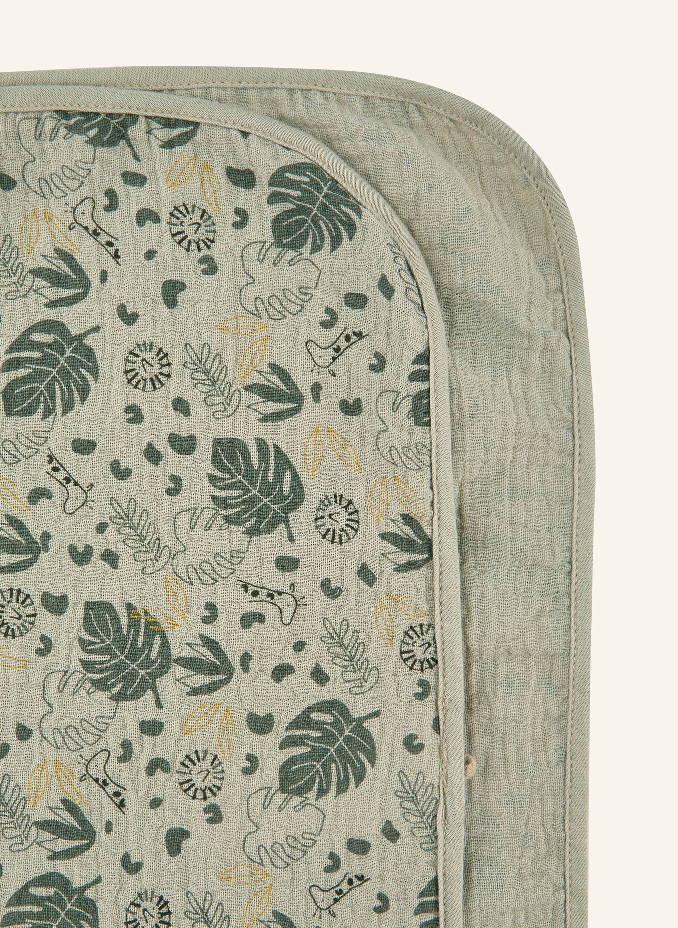 Thumbnail - Sterntaler Babydecke Mit Kapuze Safari grau