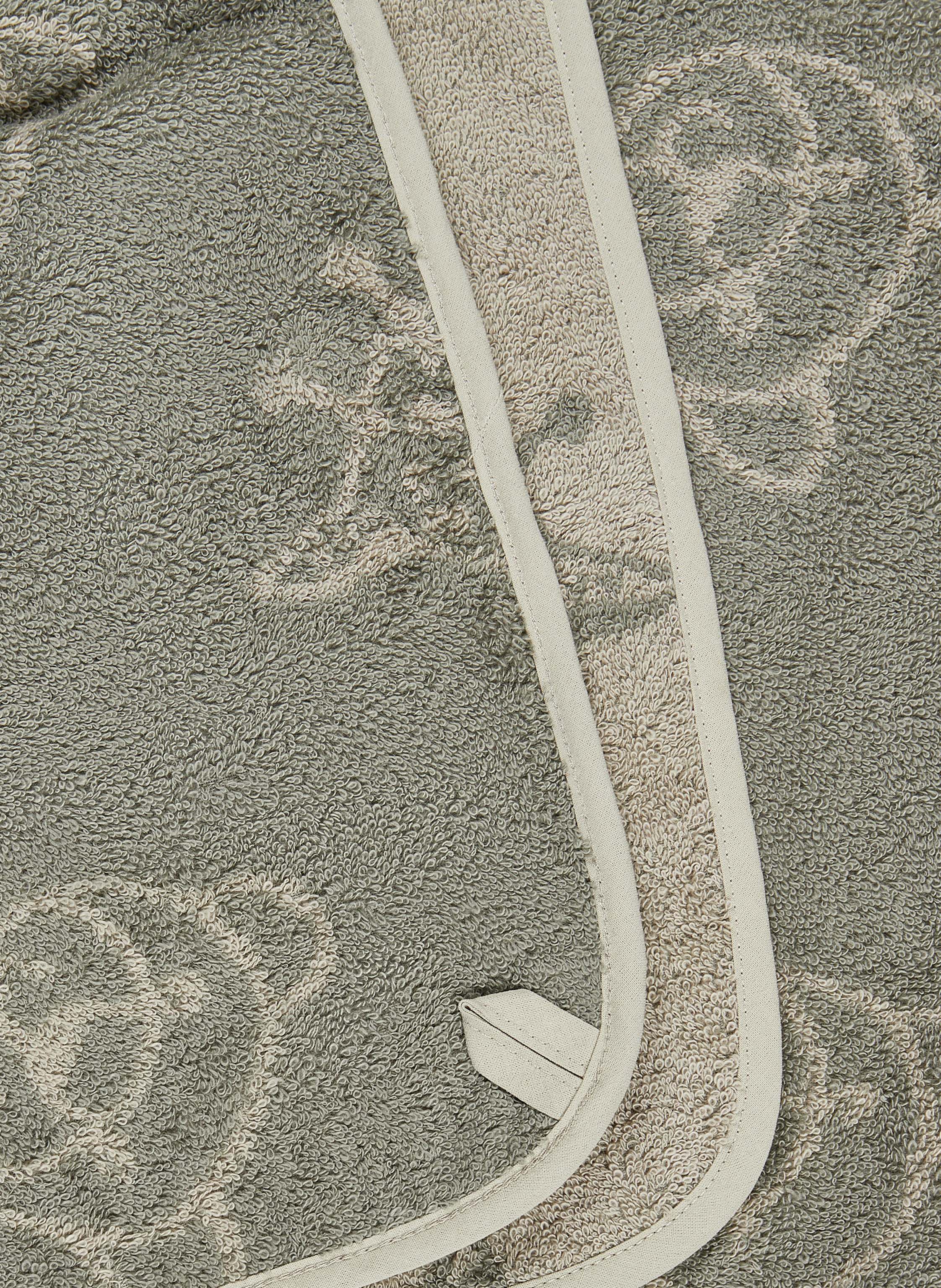 Thumbnail - Sterntaler Kapuzenbadetuch 100X100 Cm Löwe Leo grau