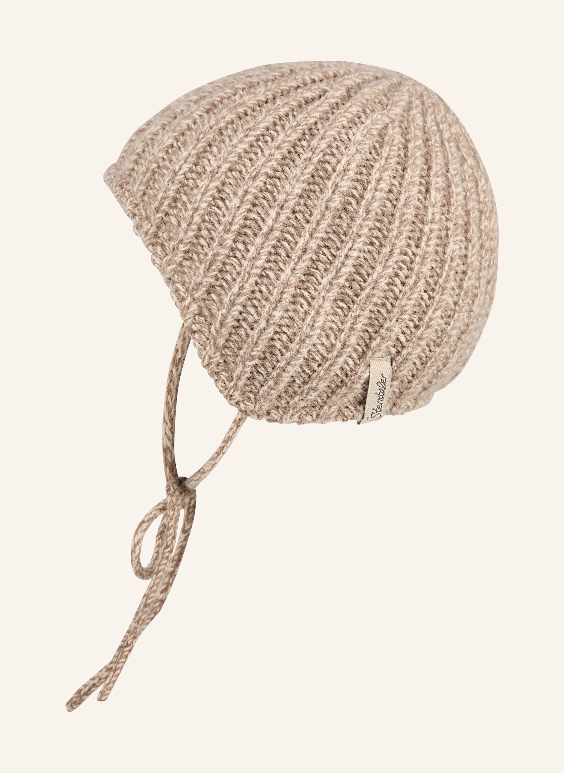 Thumbnail - Sterntaler Strickmütze Lambswool braun