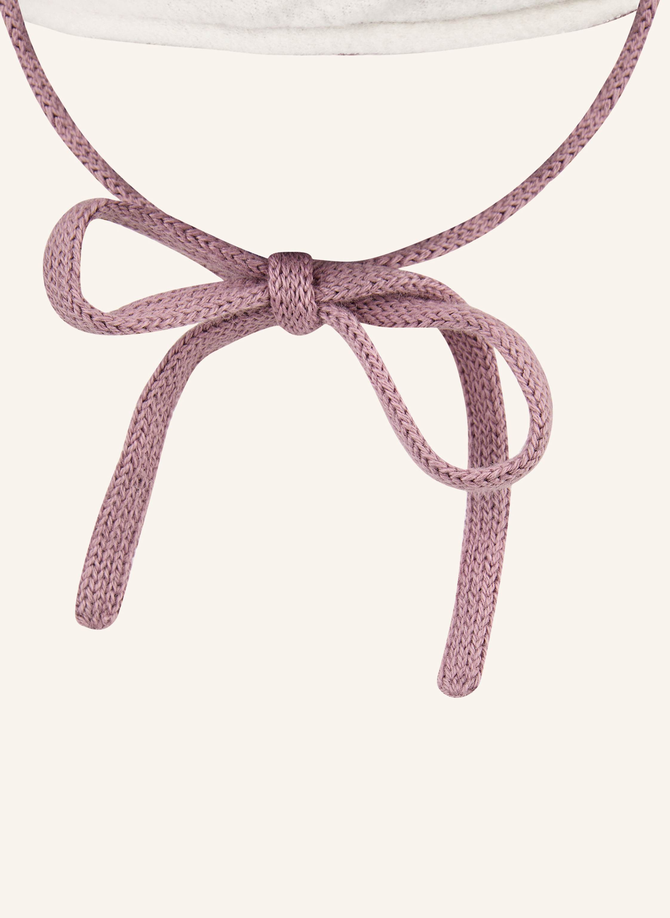 Thumbnail - Sterntaler Gots Strickmütze Struktur lila