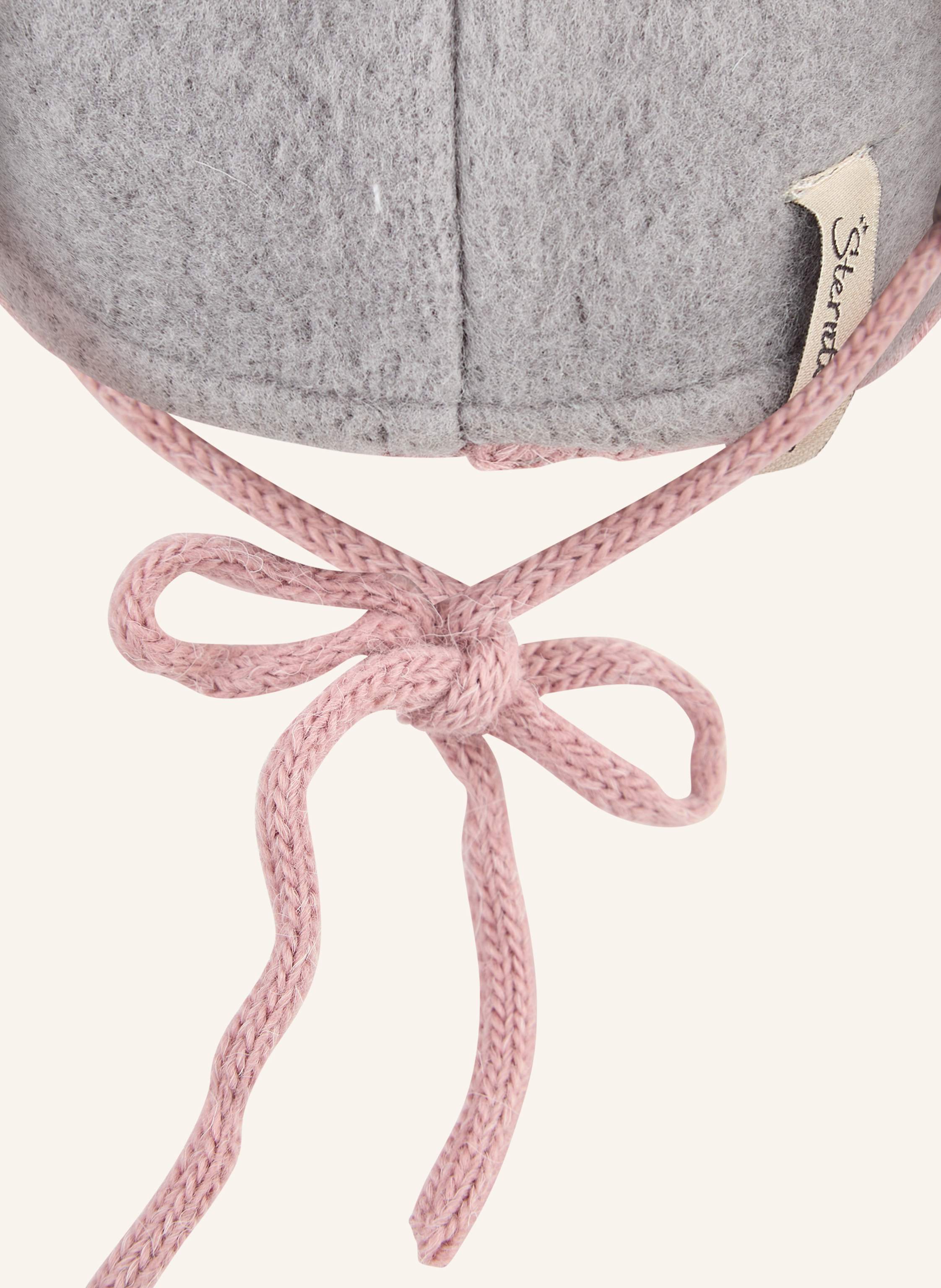 Thumbnail - Sterntaler Strickmütze Struktur pink