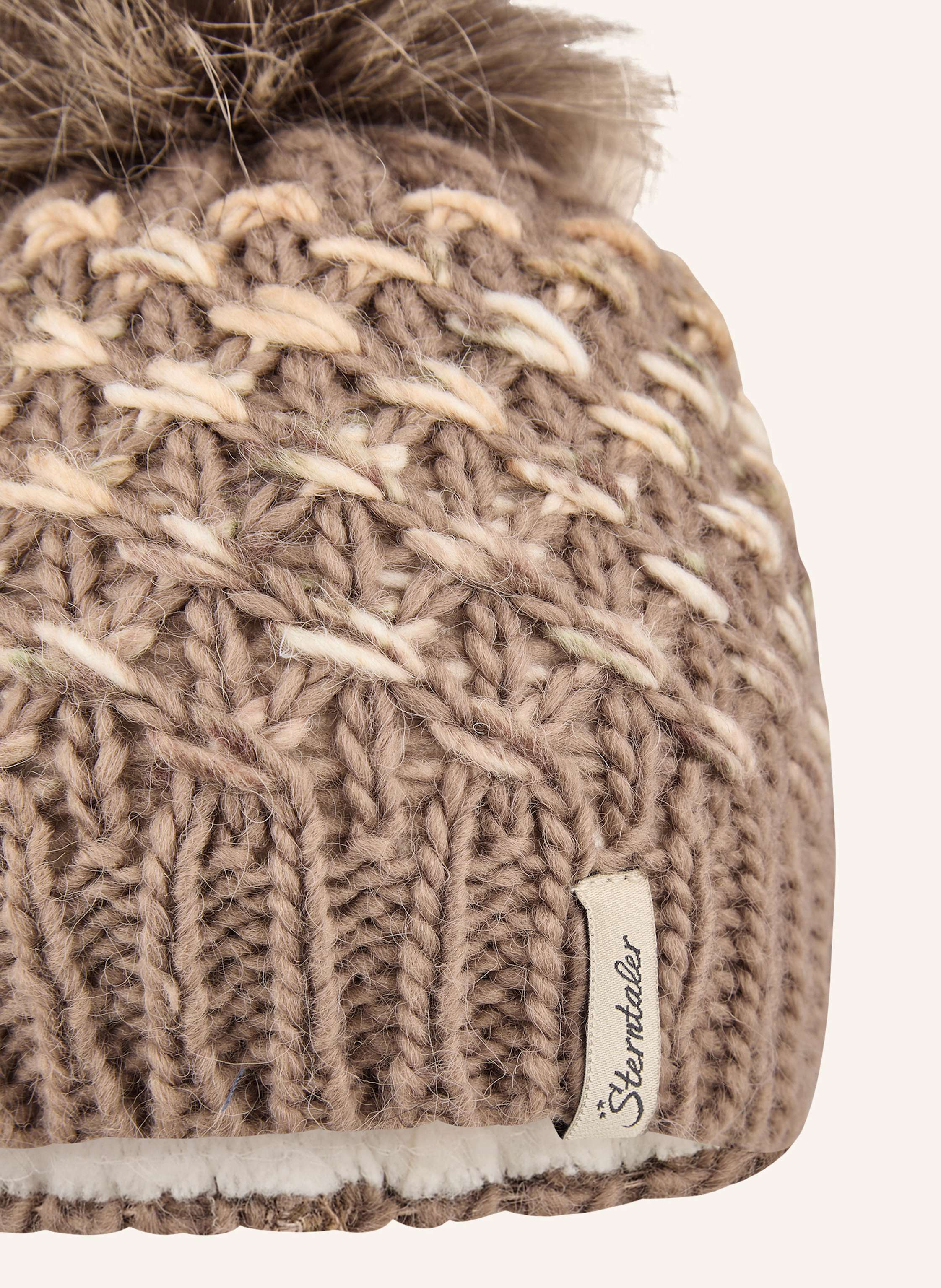 Thumbnail - Sterntaler Strickmütze Spezialgarn braun