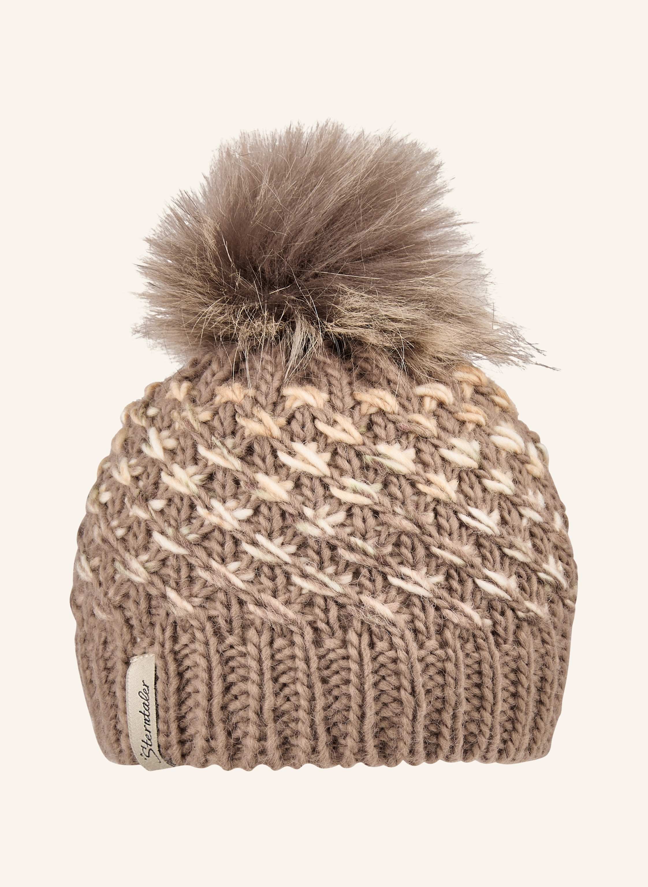 Thumbnail - Sterntaler Strickmütze Spezialgarn braun