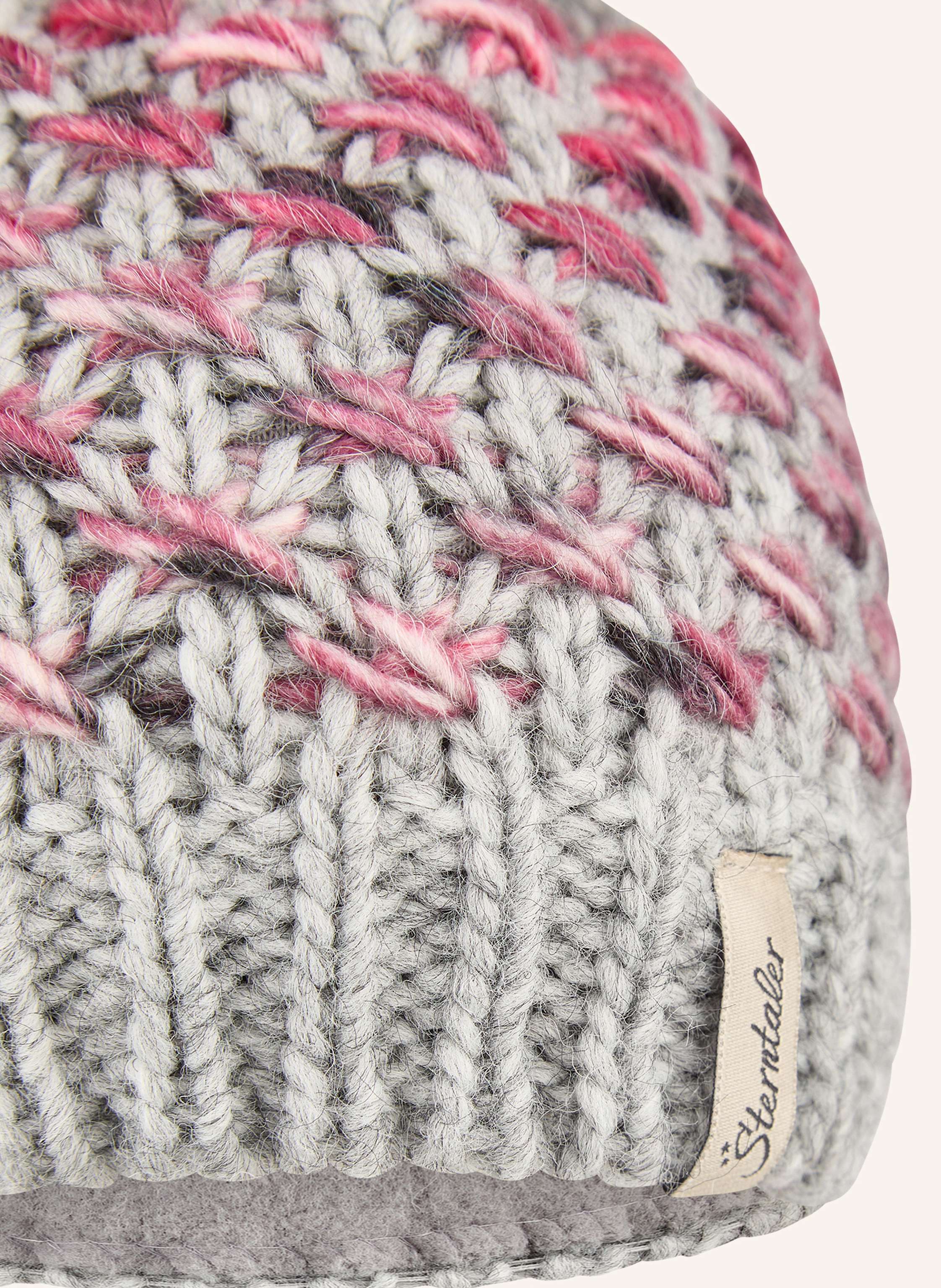 Thumbnail - Sterntaler Strickmütze Spezialgarn silber