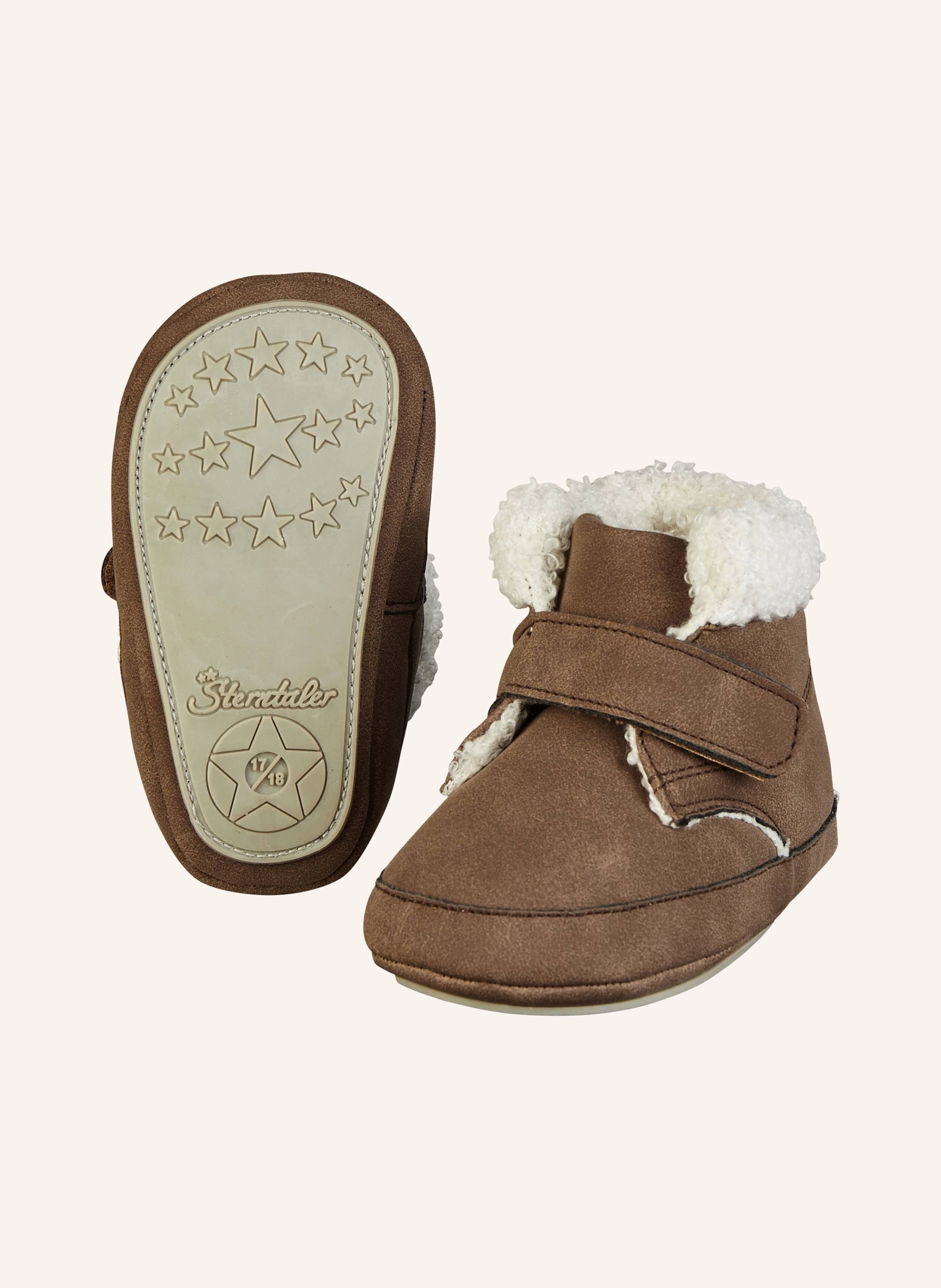 Thumbnail - Sterntaler Baby Schuhe Uni braun