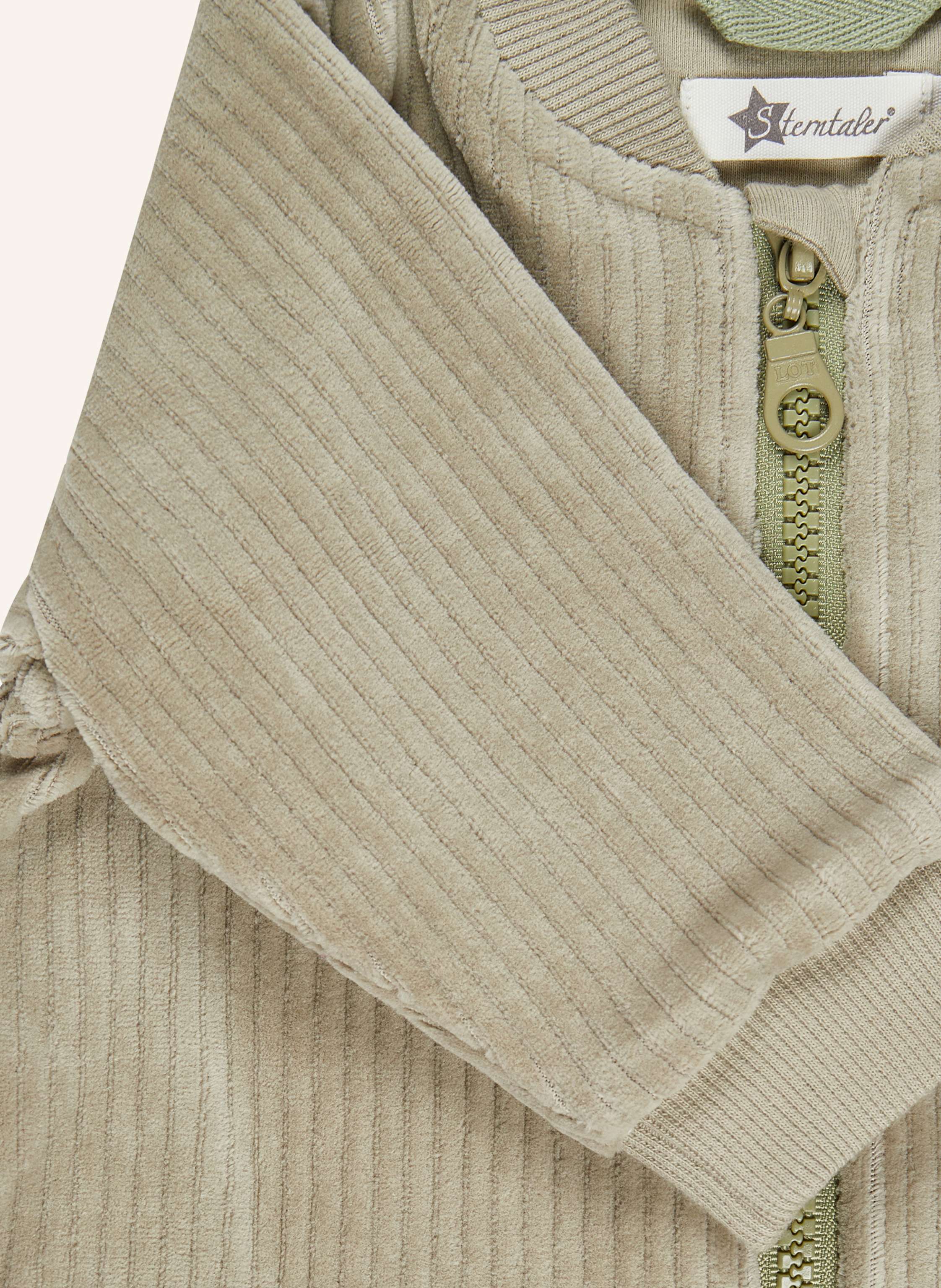 Thumbnail - Sterntaler Baby Jacke Nicki grau