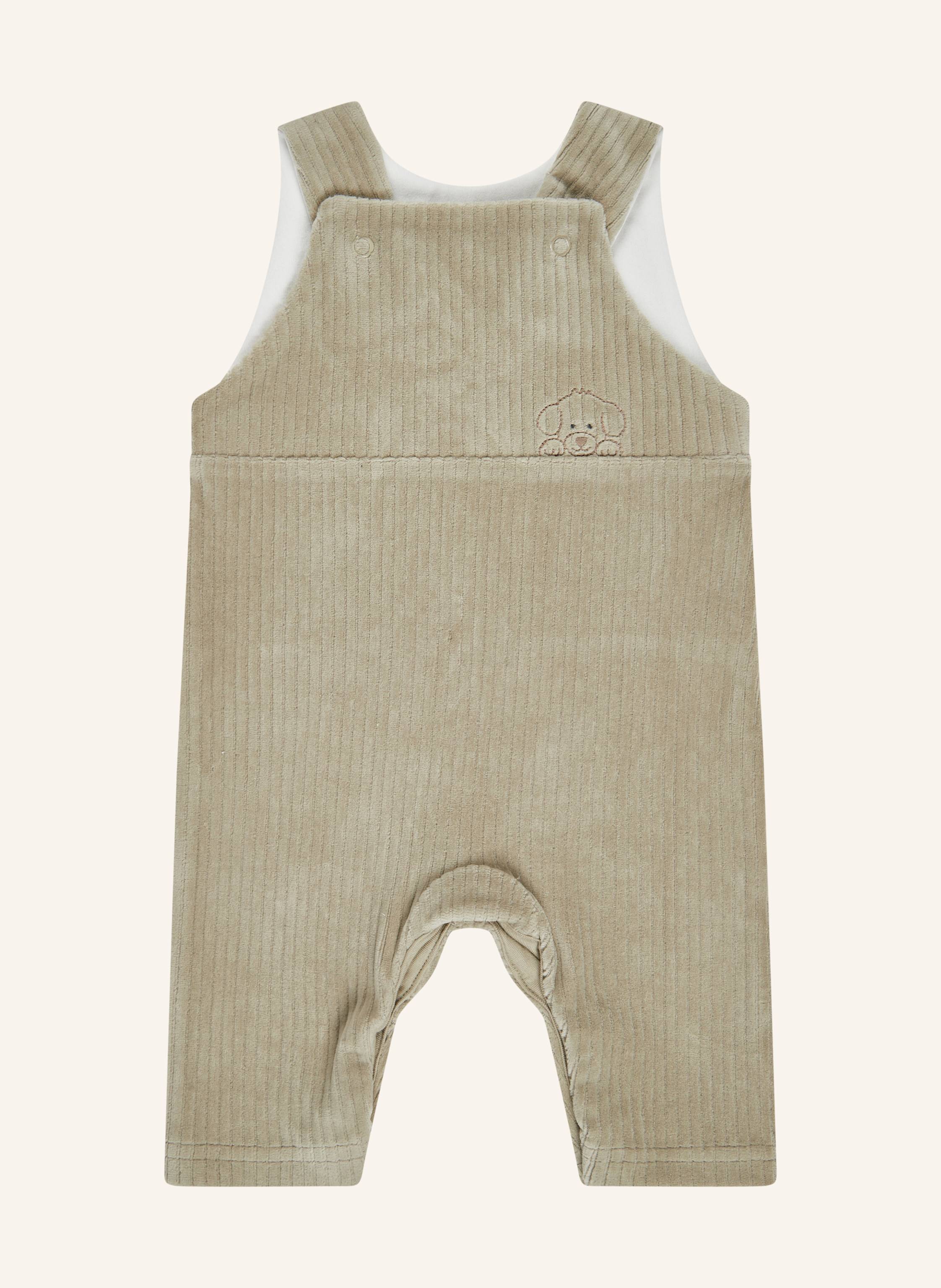 Thumbnail - Sterntaler Bekleidungs-Set Langarmshirt Und Latzhose grau