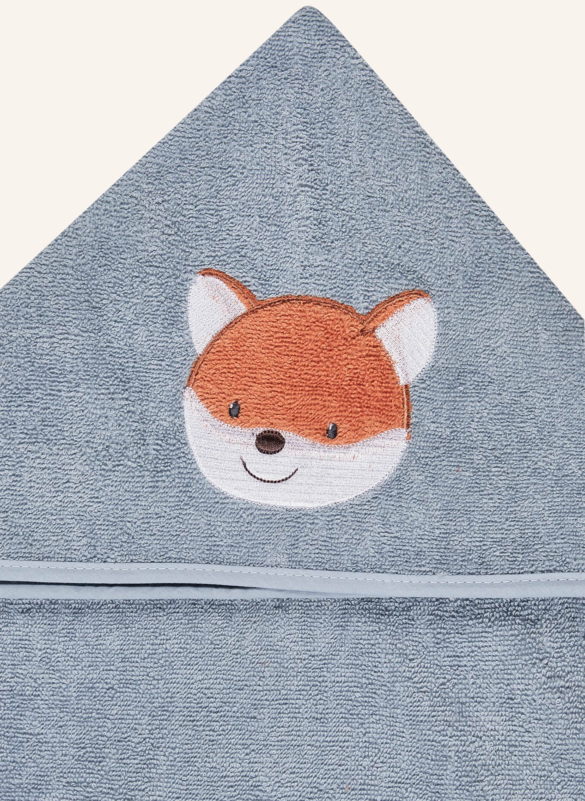 Thumbnail - Sterntaler Kapuzenbadetuch 100X70 Cm Filou blau