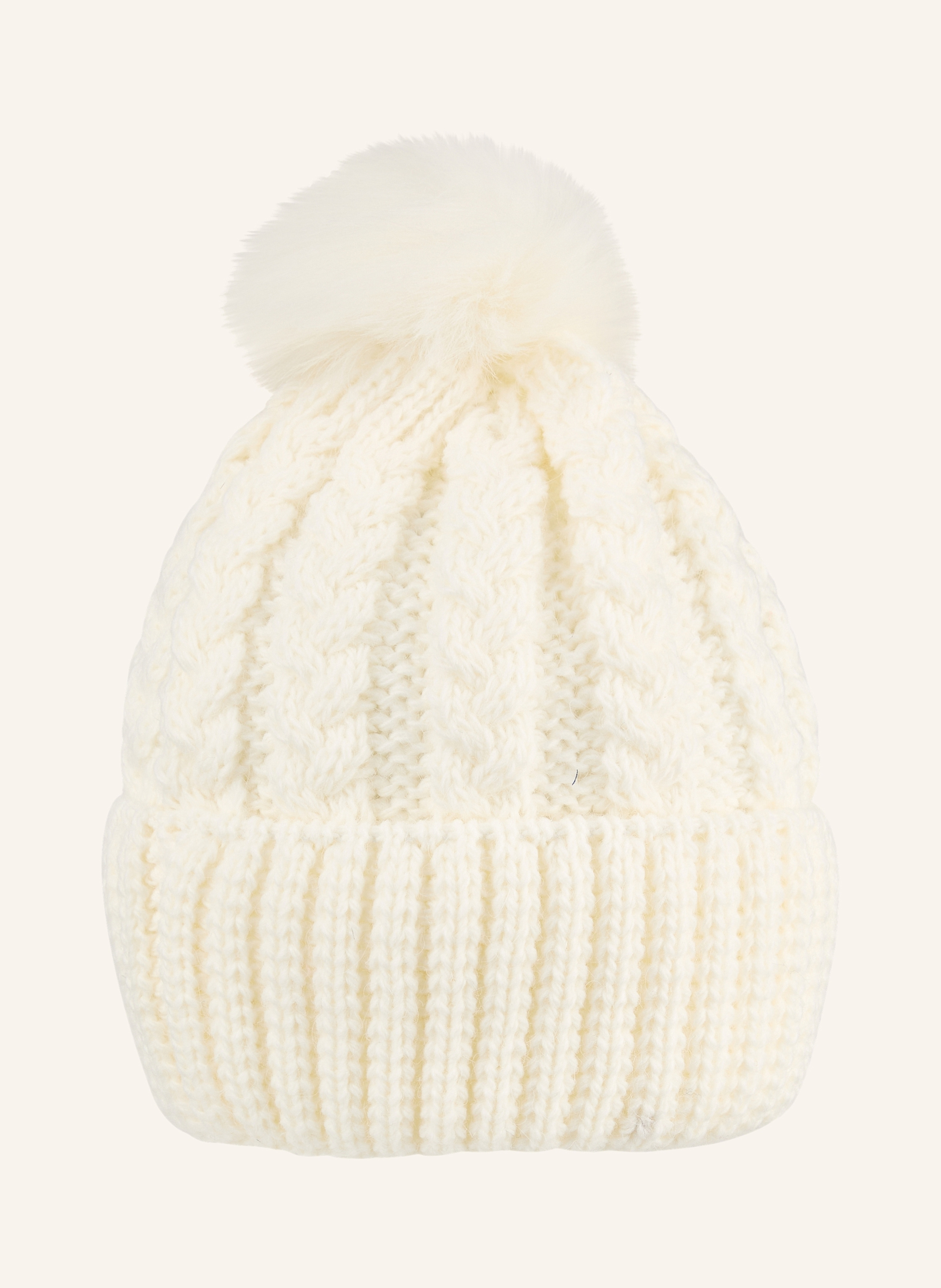 Sterntaler Cappellino Bimba In Maglia Con Trecce E Pompon, Fodera In Pile Di Cotone