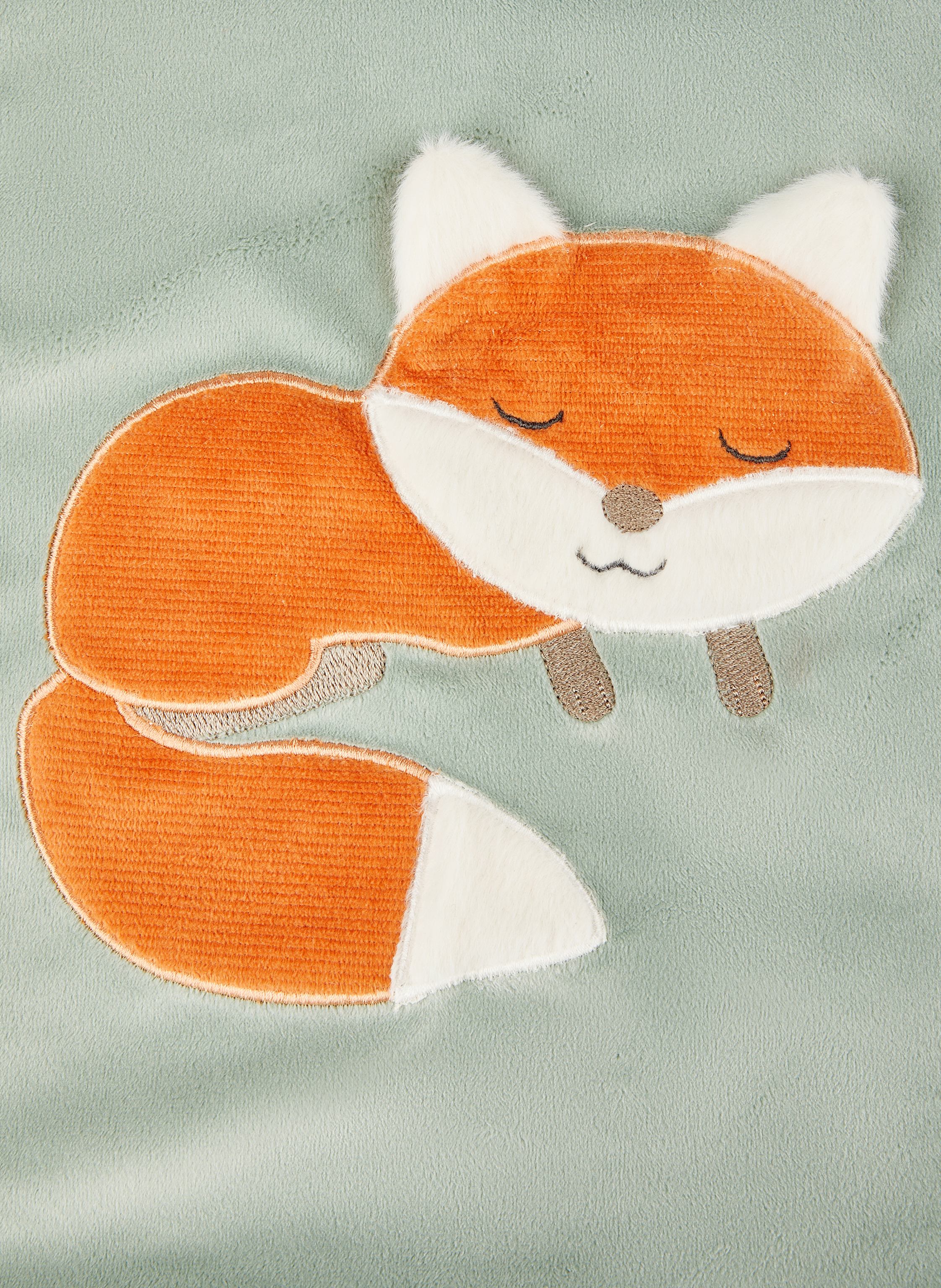 Thumbnail - Sterntaler Babydecke Filou grau