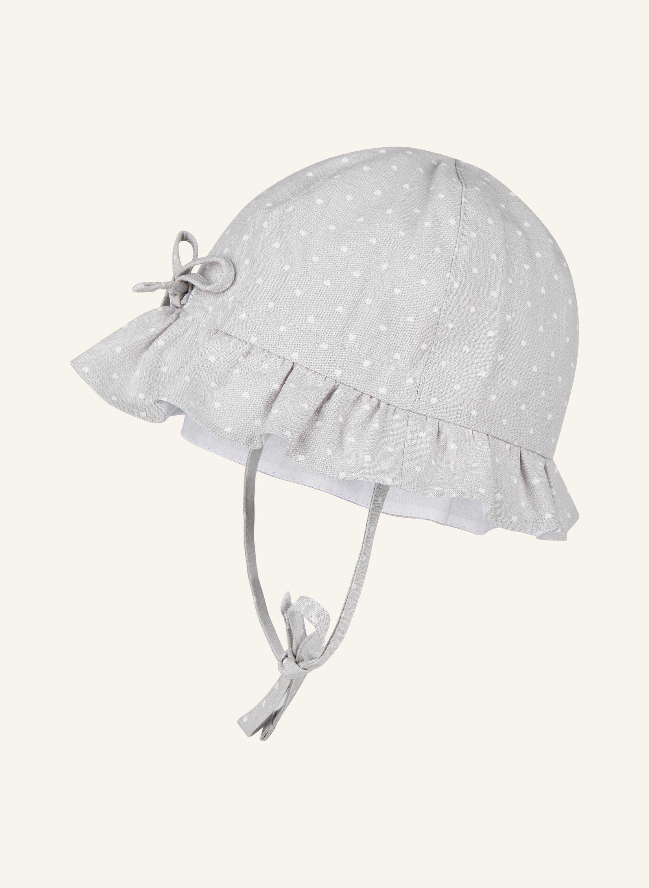 Thumbnail - Sterntaler Hut Kleine Herzen grau