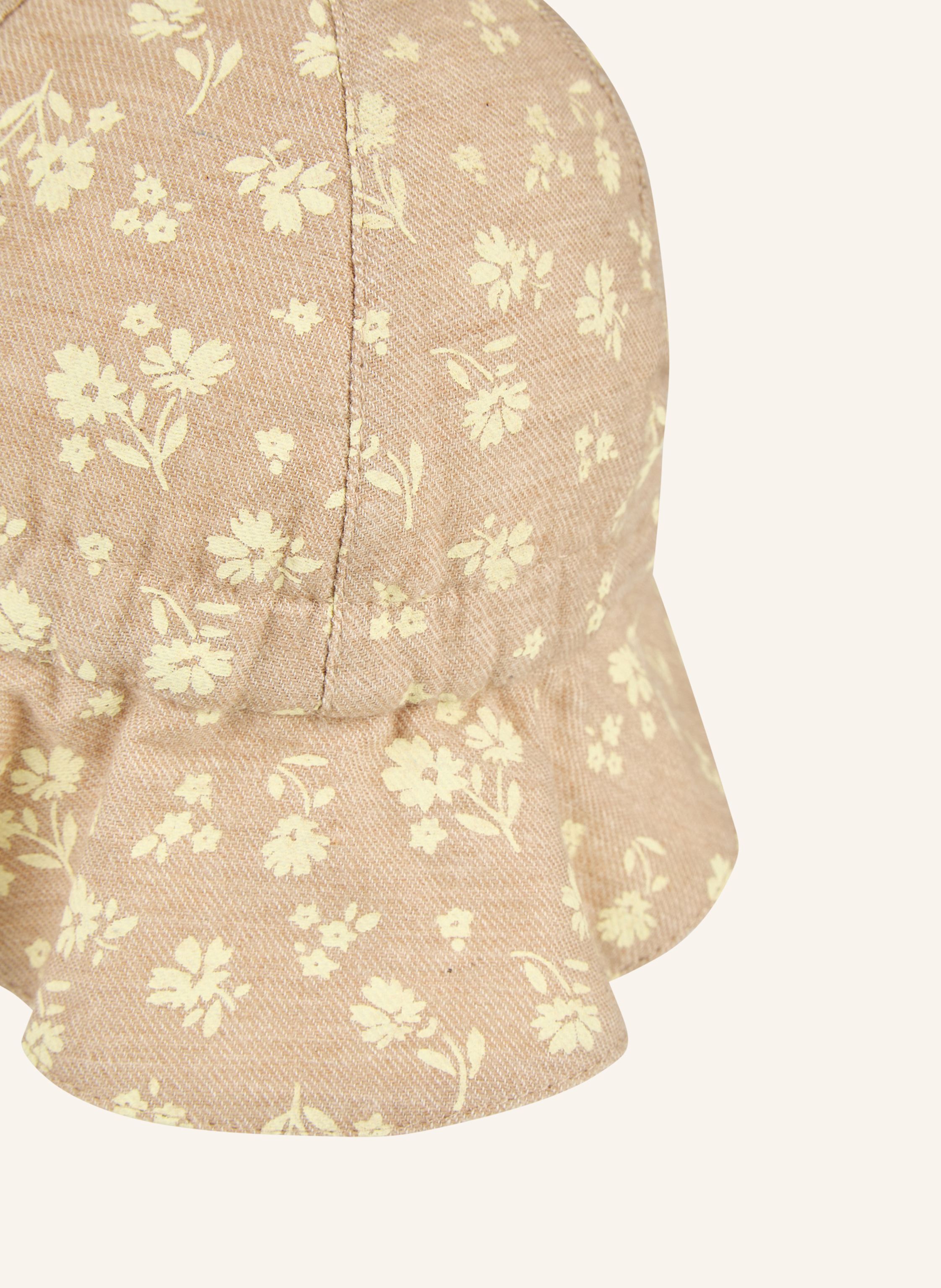 Thumbnail - Sterntaler Wende-Sonnenhut Blumig beige