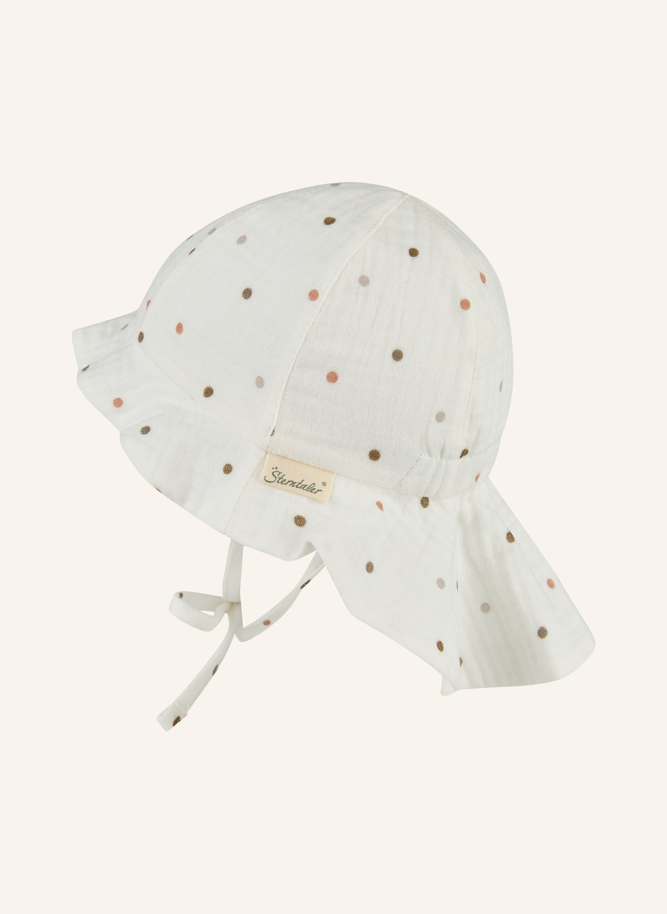 Thumbnail - Sterntaler Sonnenhut Punkte weiss
