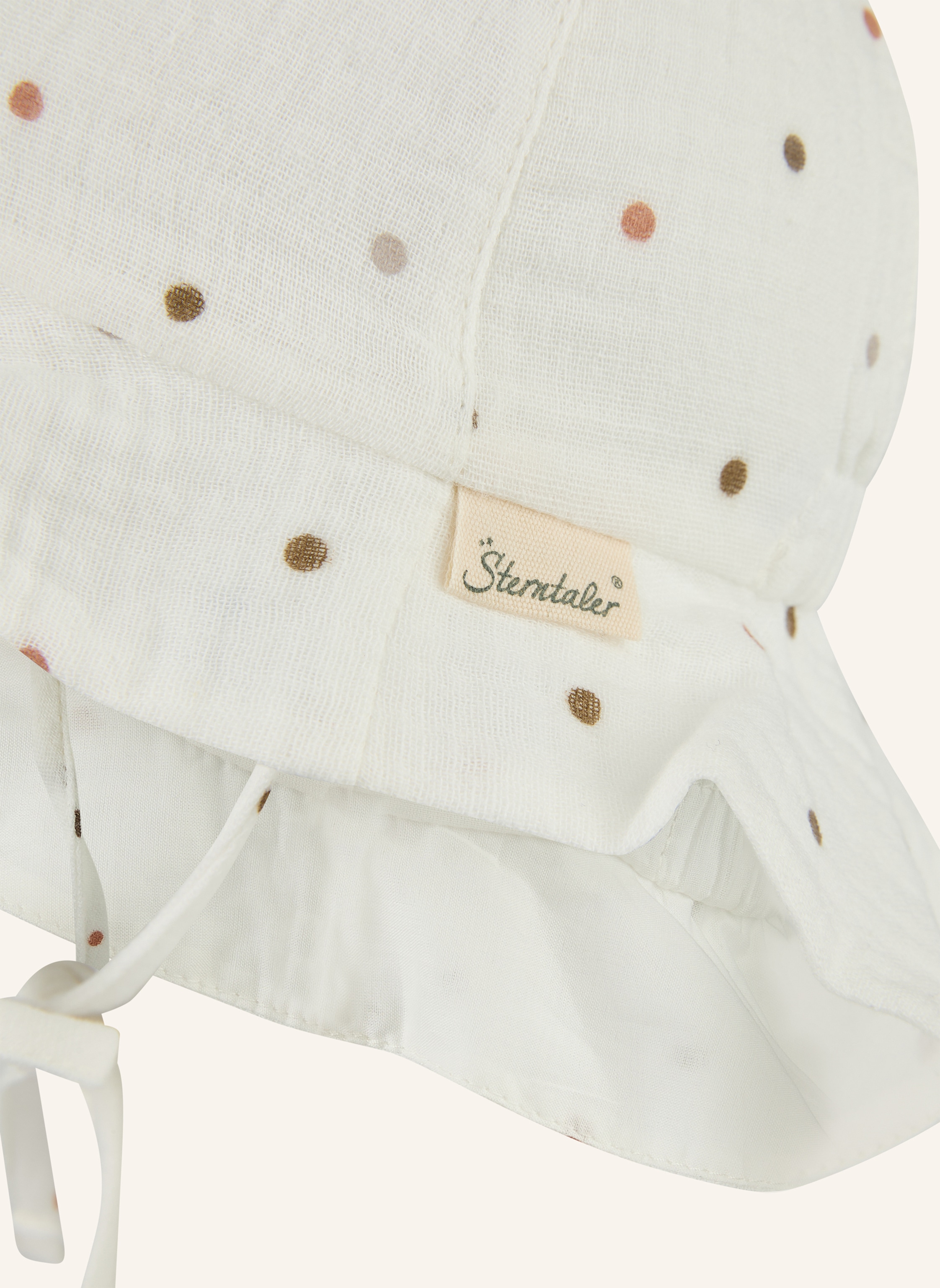 Thumbnail - Sterntaler Sonnenhut Punkte weiss