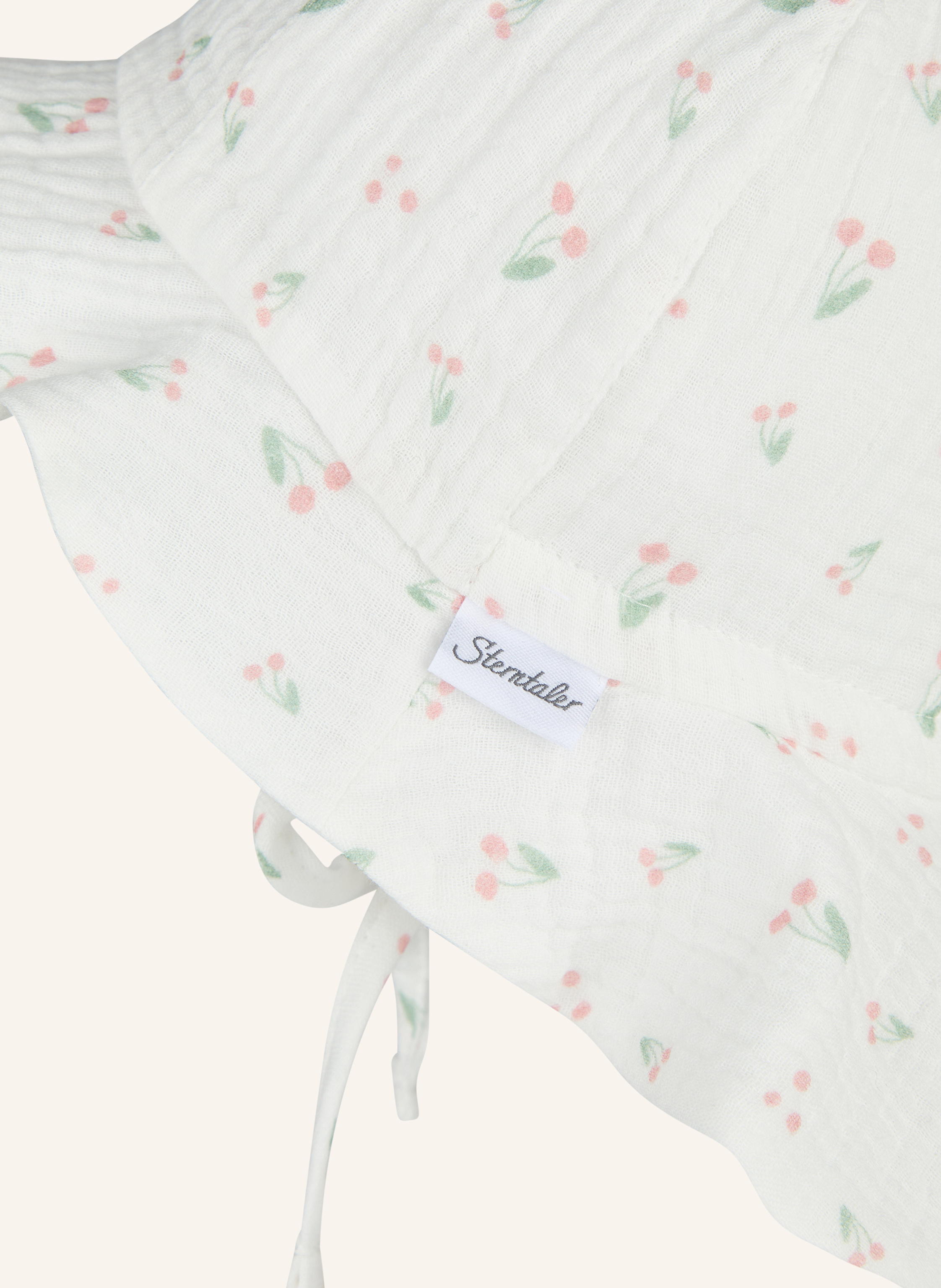 Thumbnail - Sterntaler Sonnenhut Kirschen weiss