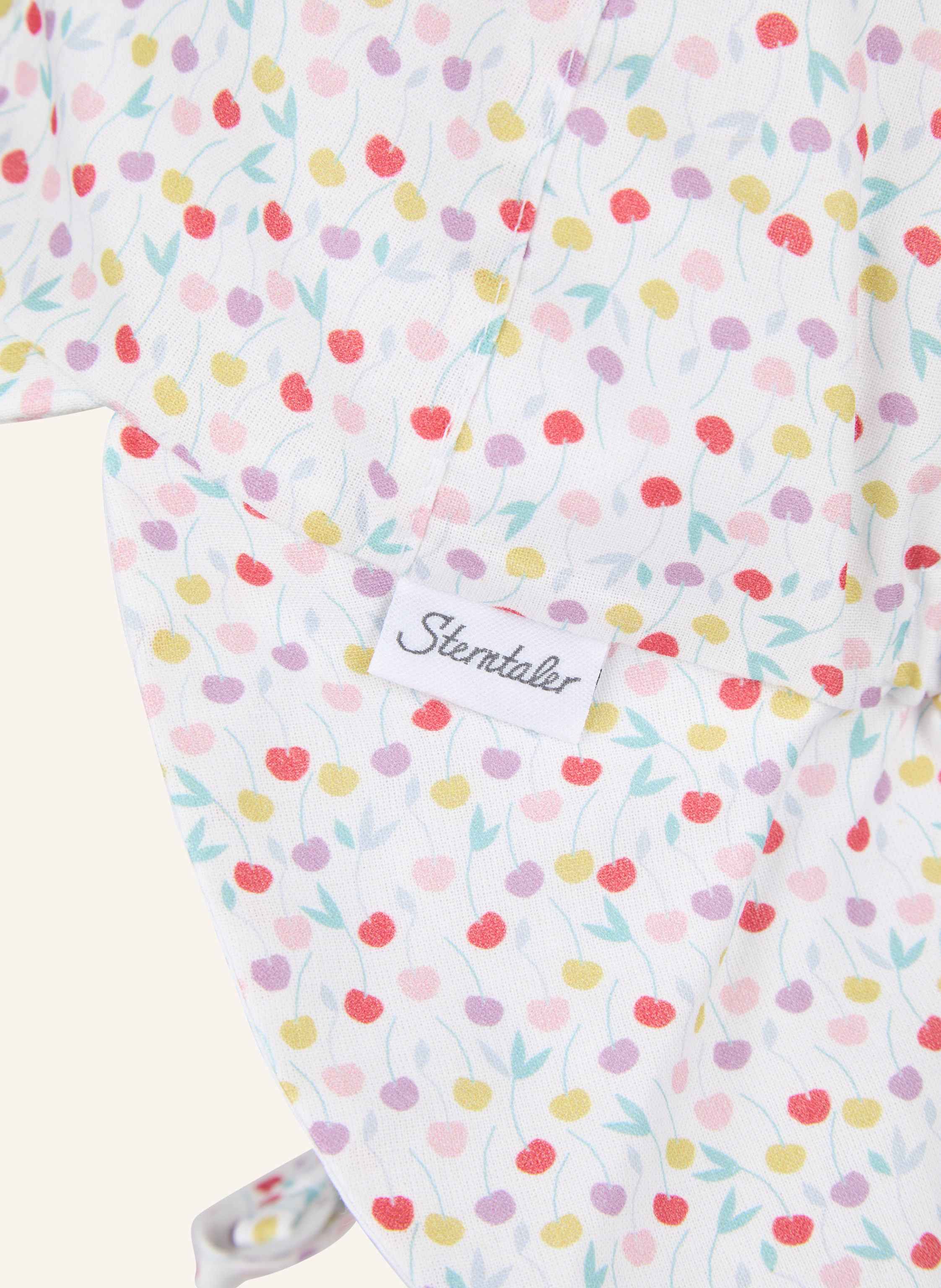 Thumbnail - Sterntaler Schirmmütze Mit Nackenschutz Früchte rot