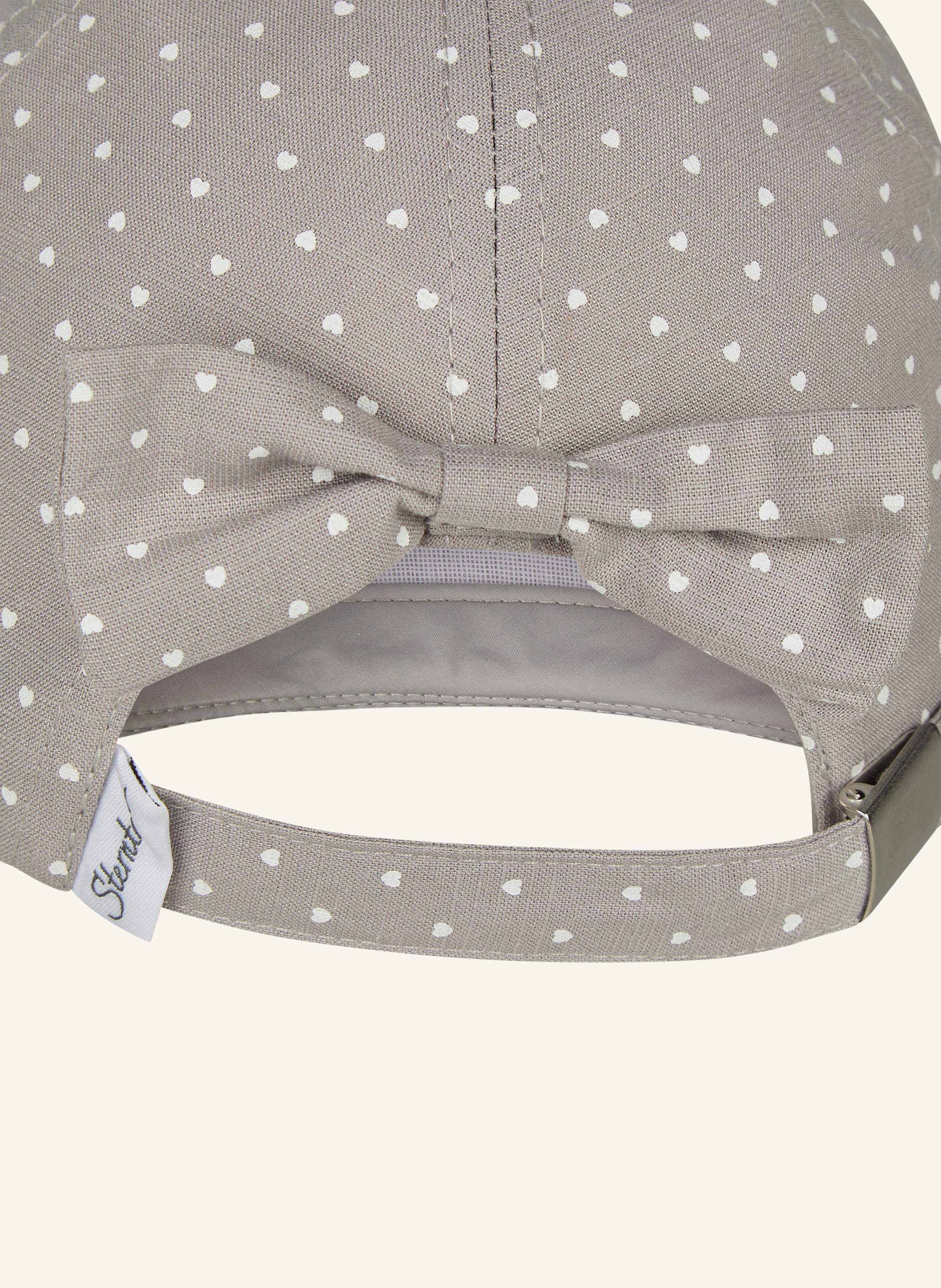 Thumbnail - Sterntaler Basecap Herzchen grau